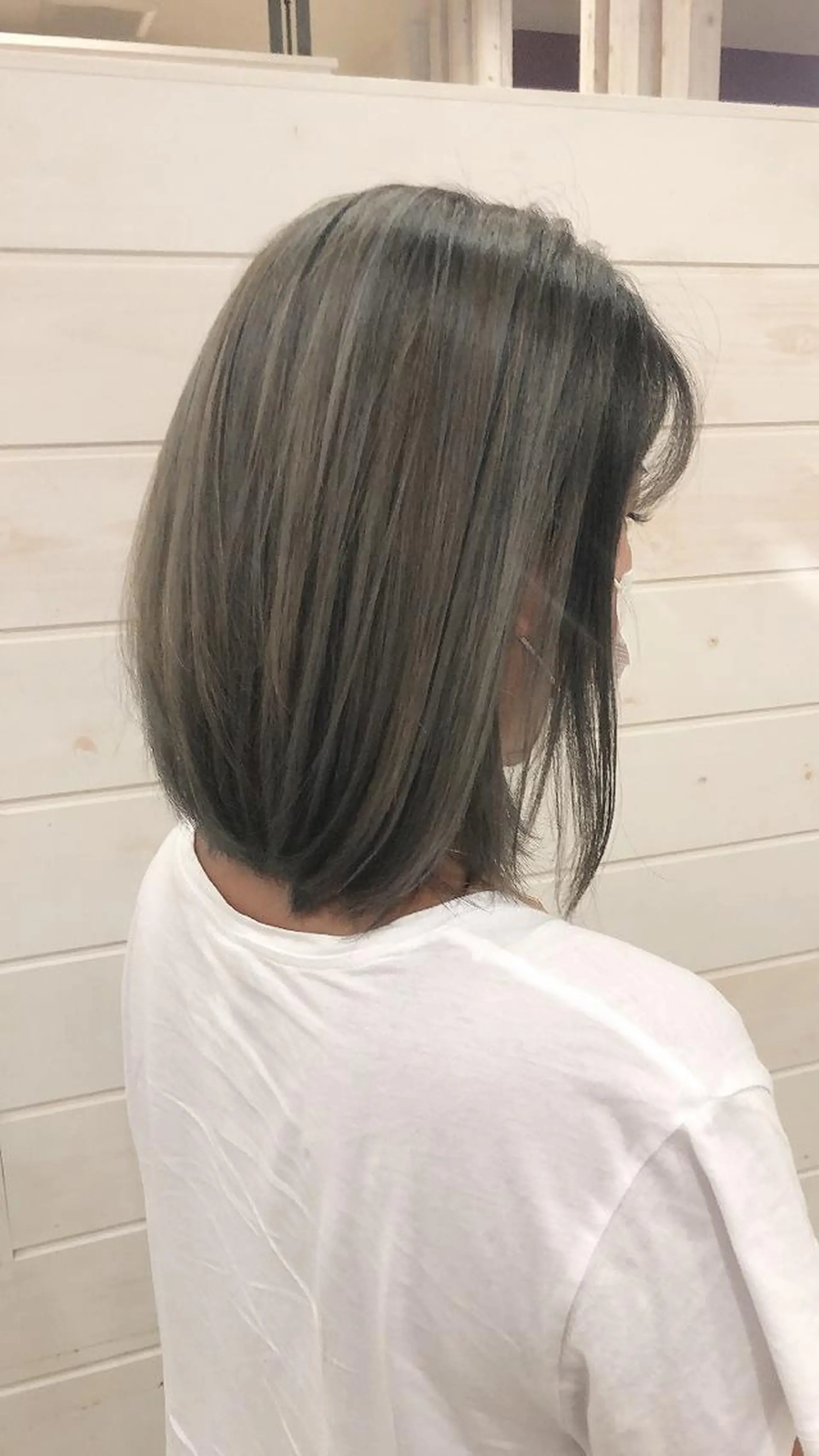 ミディアム カラー ブリーチ グラデーションカラー 東恩納 誠のヘアスタイル