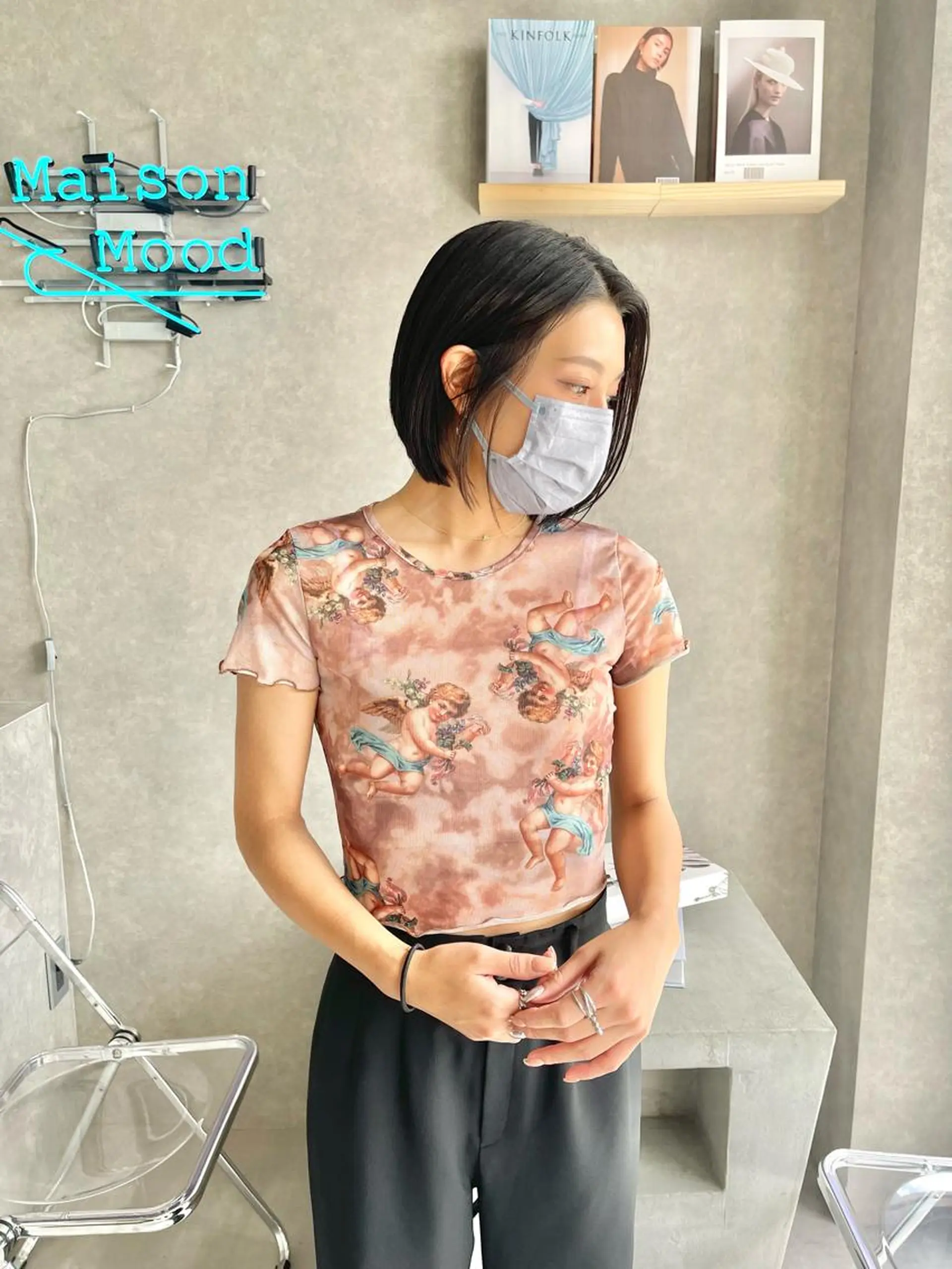 ショート カラー 一ノ瀬 暁のヘアスタイル