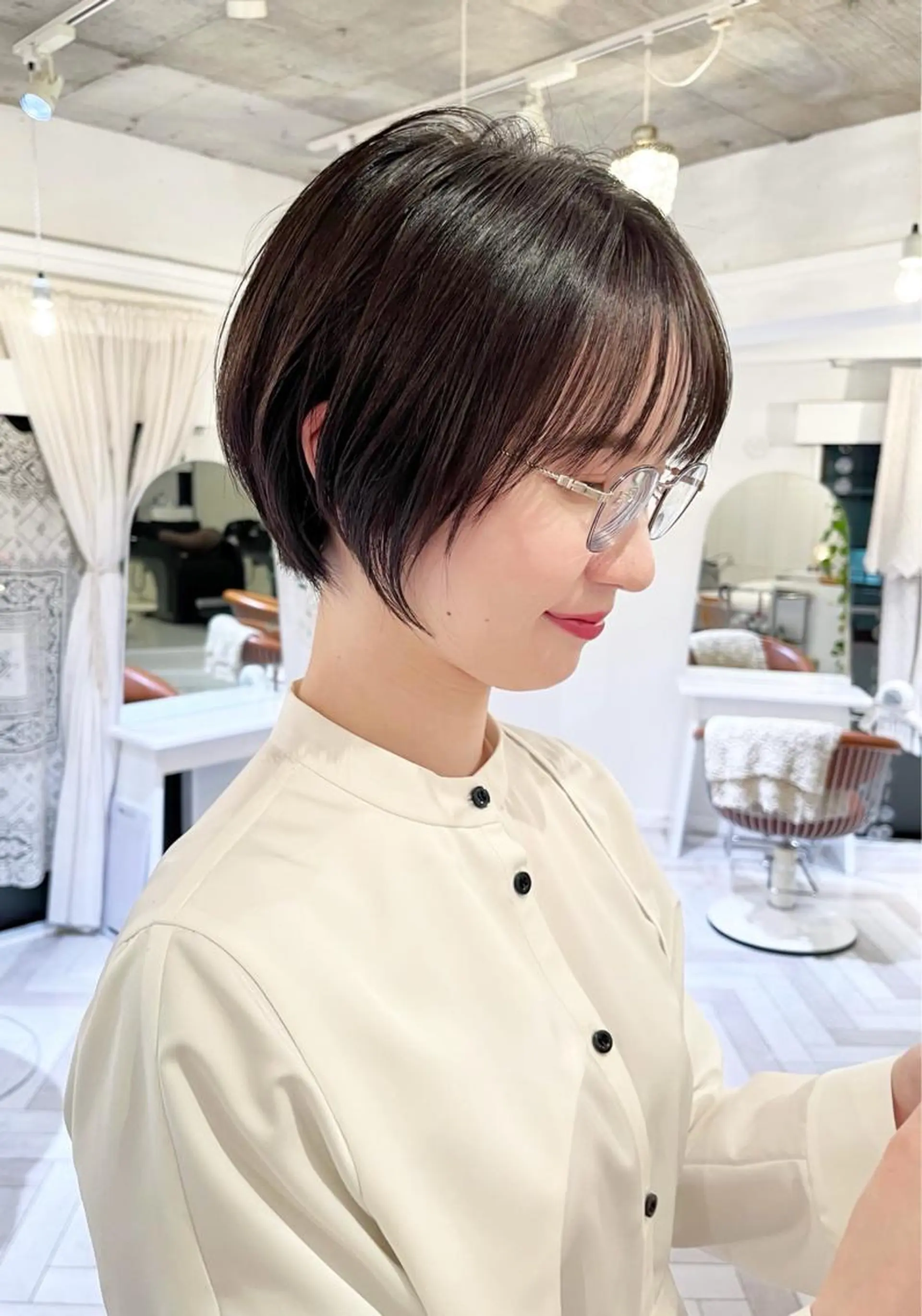 ショート ショートボブ ボブ ショートヘア Memories 銀座のヘアスタイル