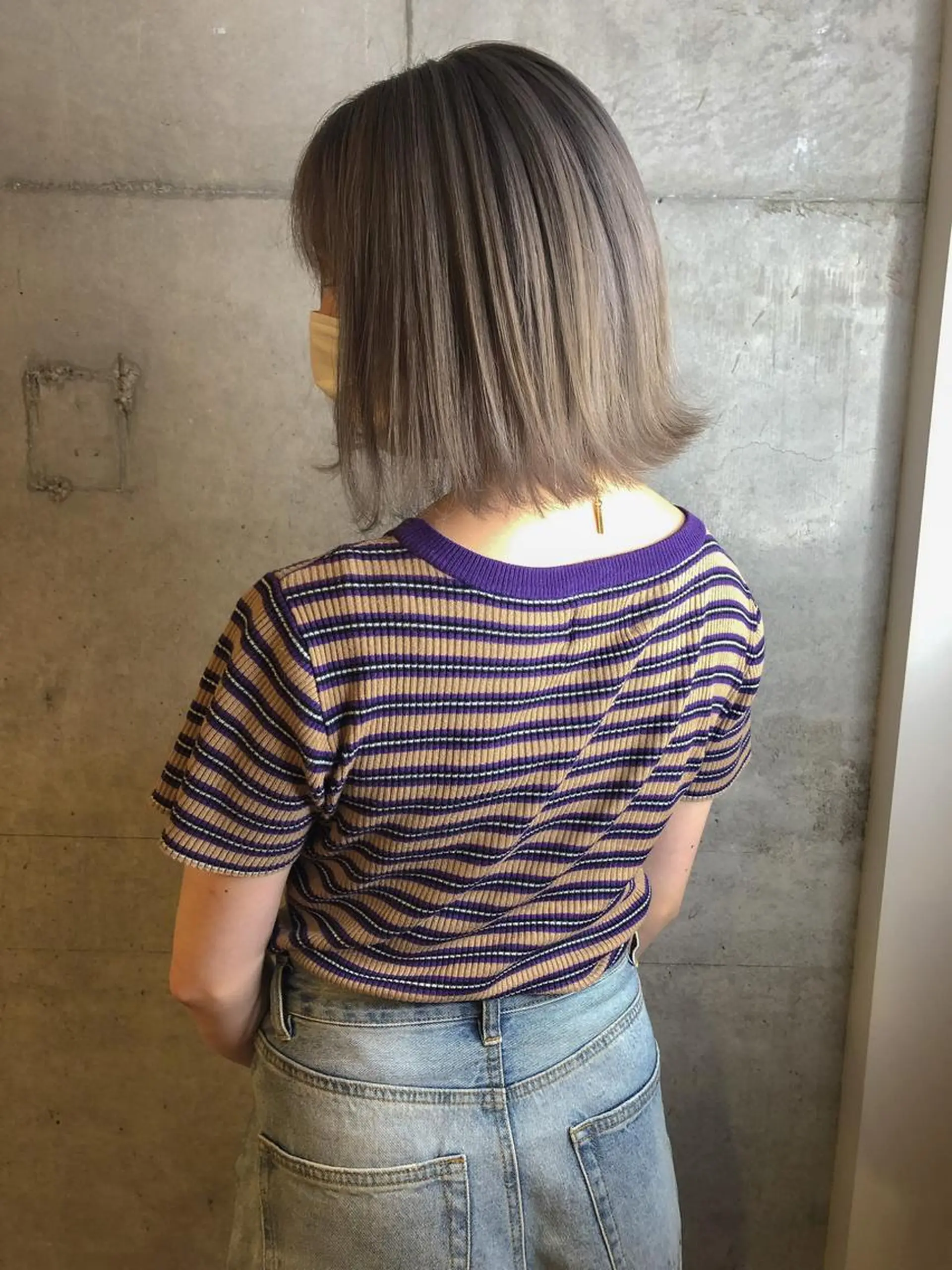 カラー ヘアカラー eNN『エン』所属・河原 楓樹のヘアスタイル