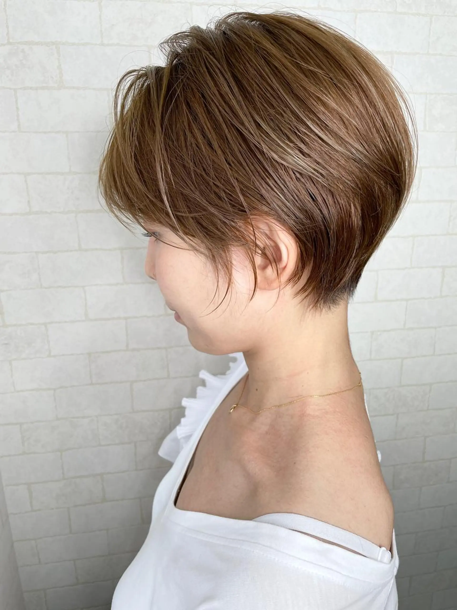 ショート カラー 神野 雅樹のヘアスタイル