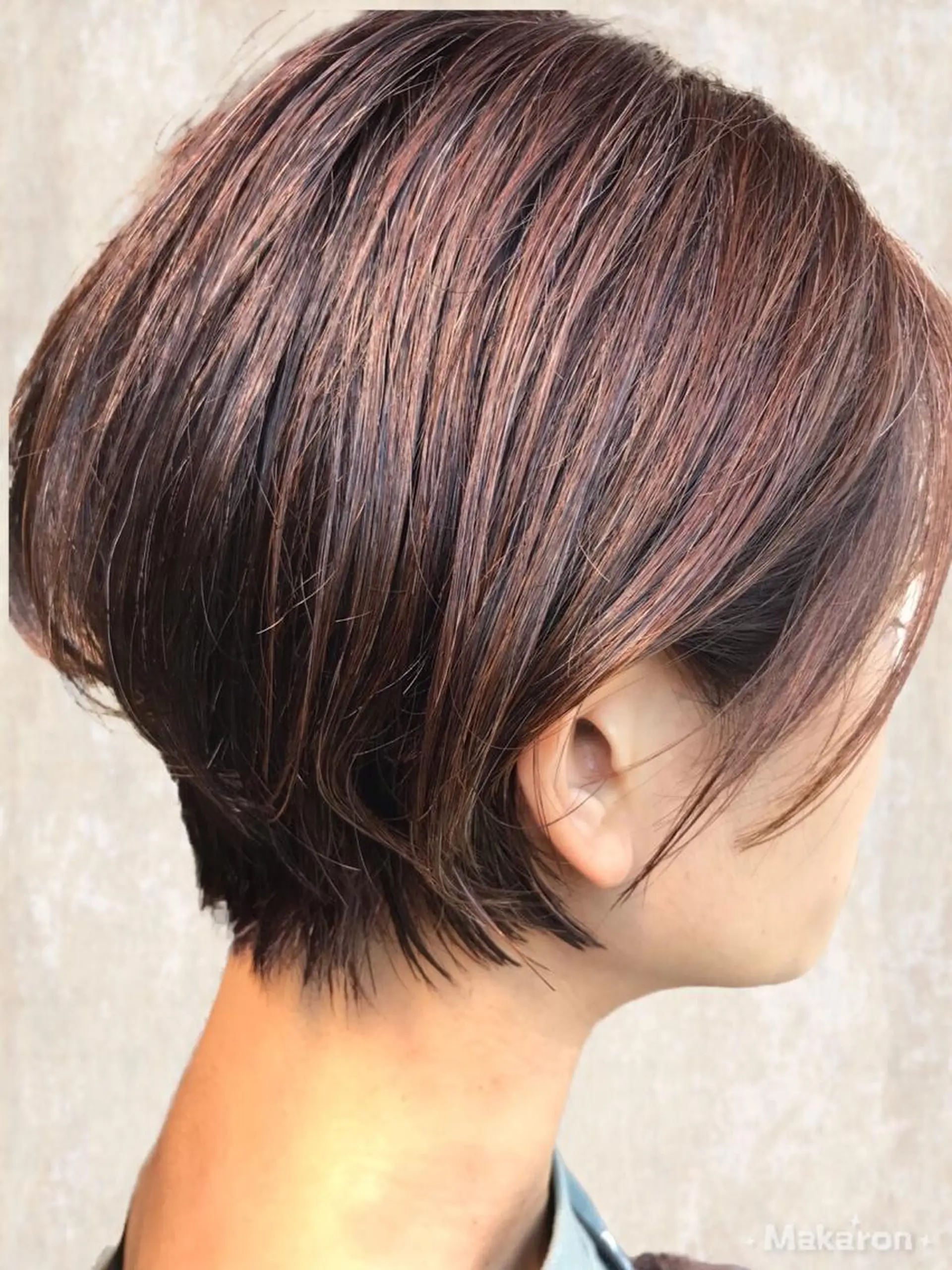 ショート カラー ショートヘア hair works raptureのヘアスタイル