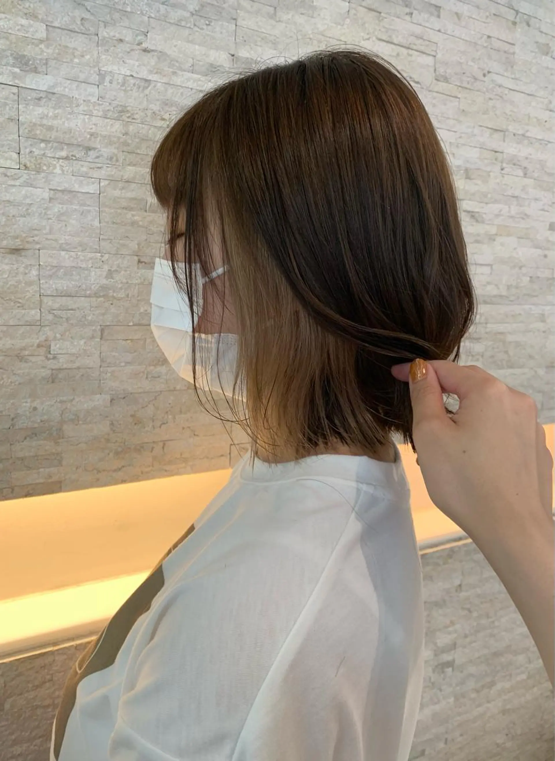ミディアム カラー SUNS by TRUNK所属・✄折橋 彩花🐶🍑のヘアスタイル