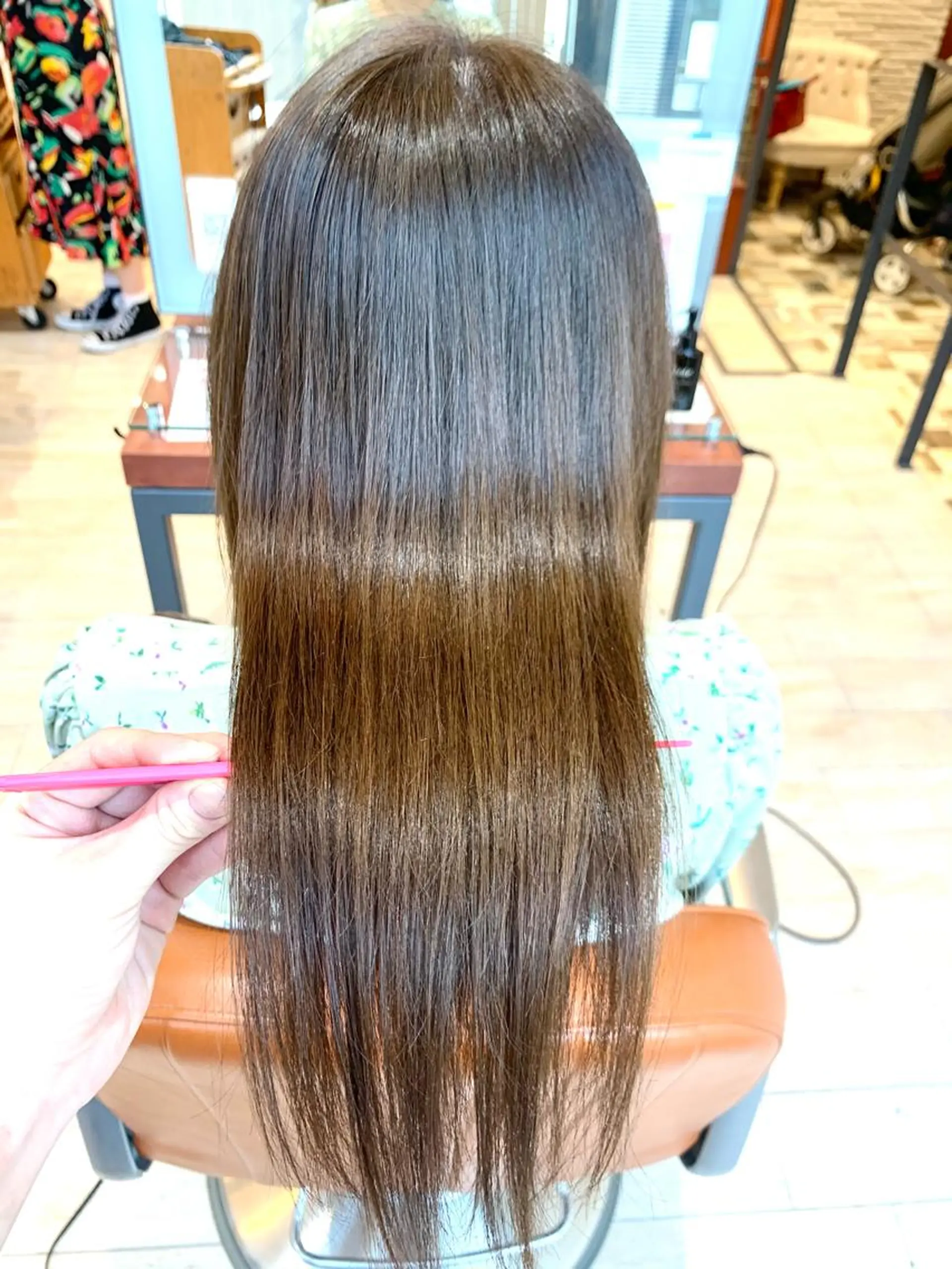 ミディアム カラー パーマ メンズ キッズ 髪質改善 トリートメント 酸熱トリートメント カット ヘアカラー トリートメント 酸熱トリートメント/ 髪質改善🌟玉井香奈のヘアスタイル