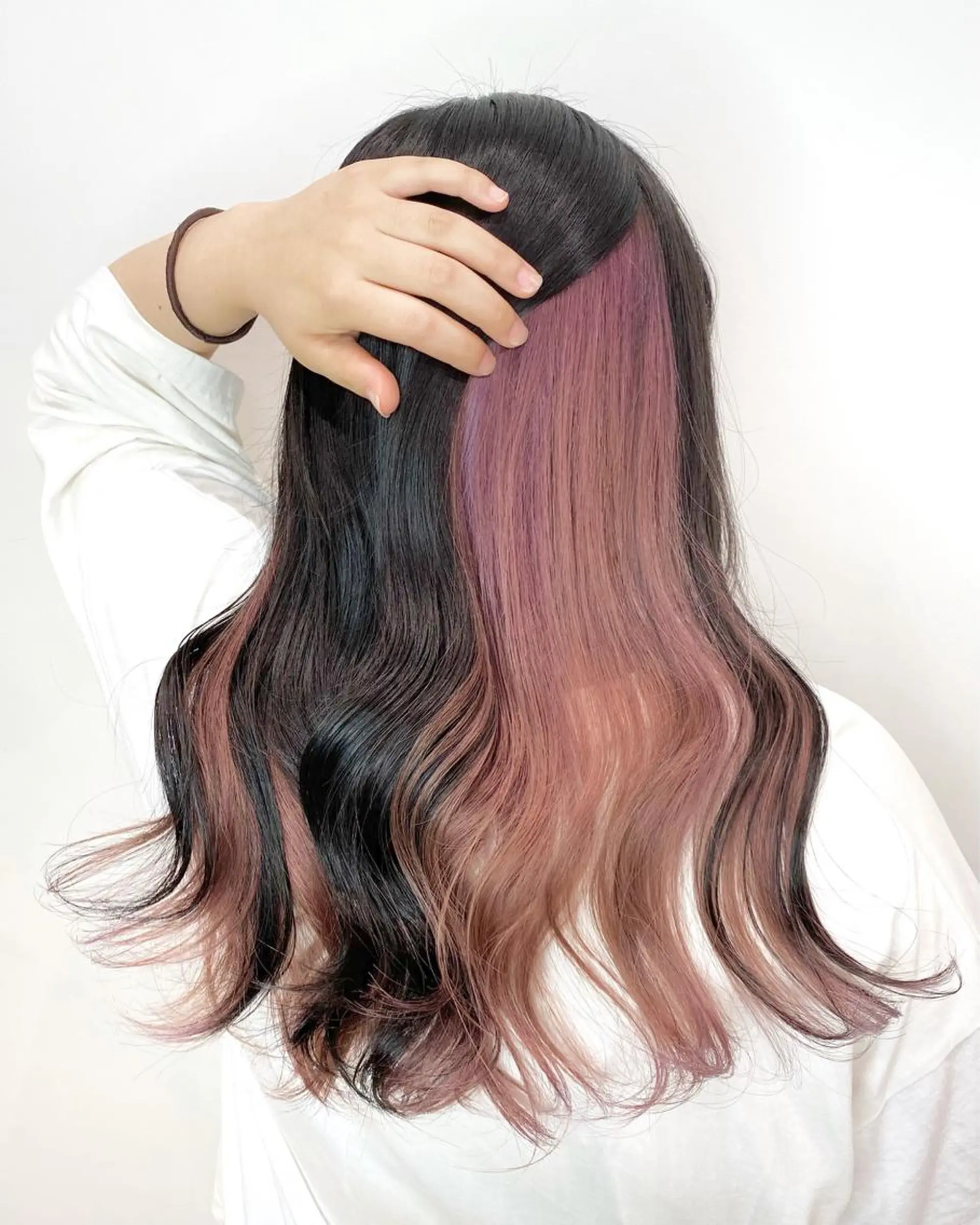 セミロング カラー 🌙HIZUKI🌙 ハイトーン 艶髪のヘアスタイル