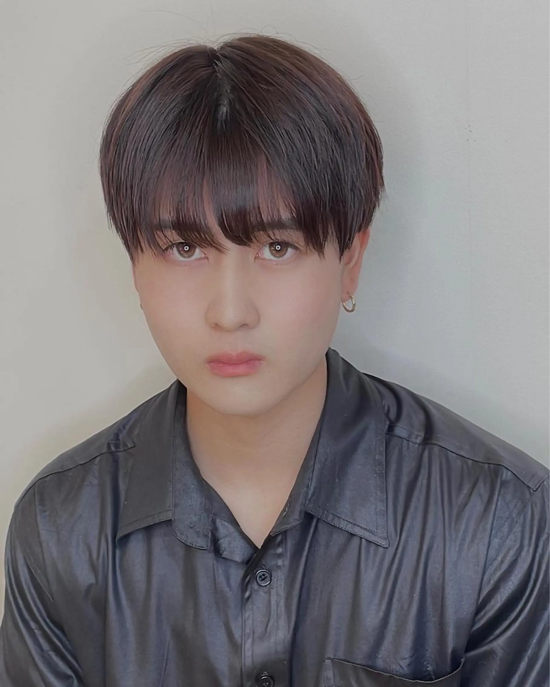 ショート メンズ 静岡/草薙パーマ メンズバレイヤージュのヘアスタイル