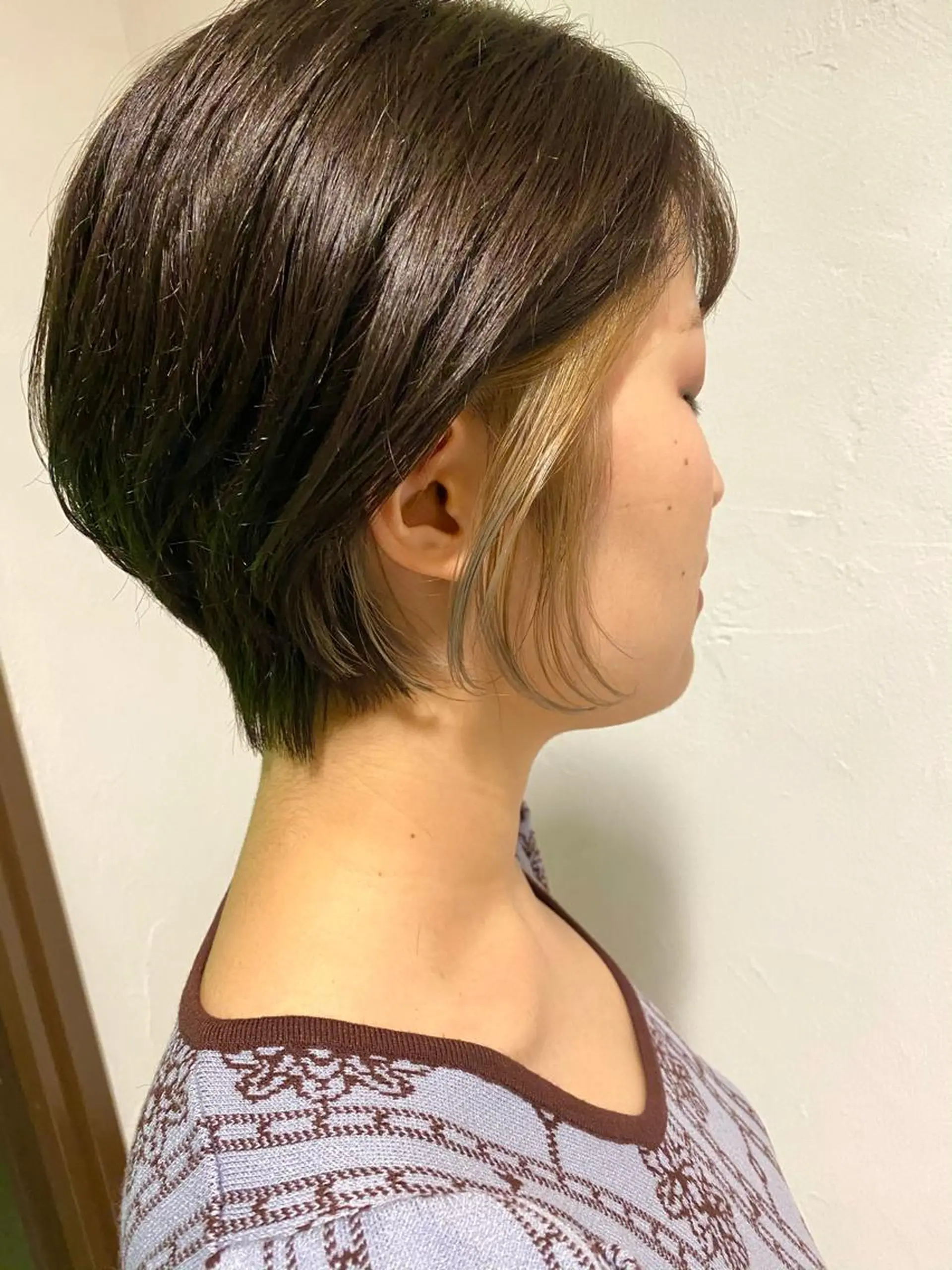 ショート カラー 坂井田 浩樹のヘアスタイル