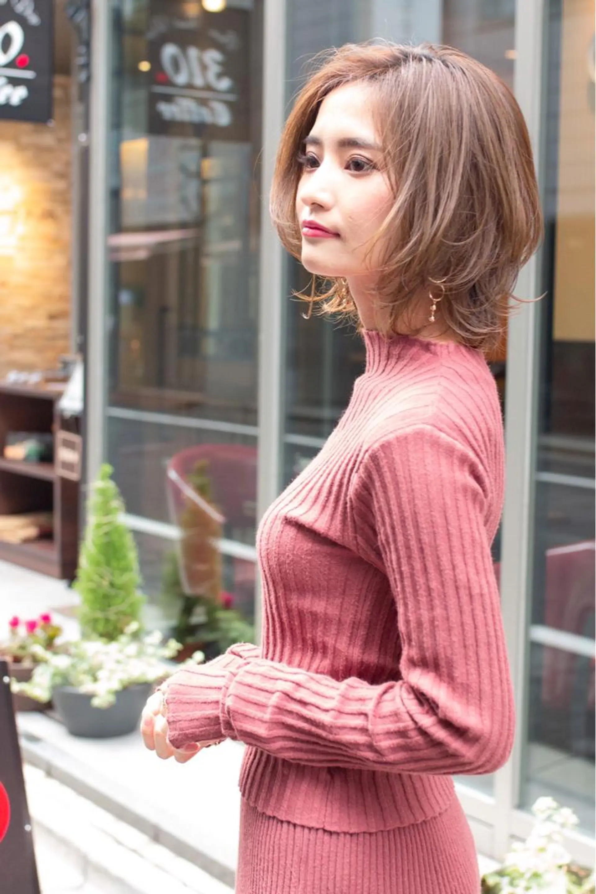 ショート ヘアカラー トリートメント CLAN クランのヘアスタイル