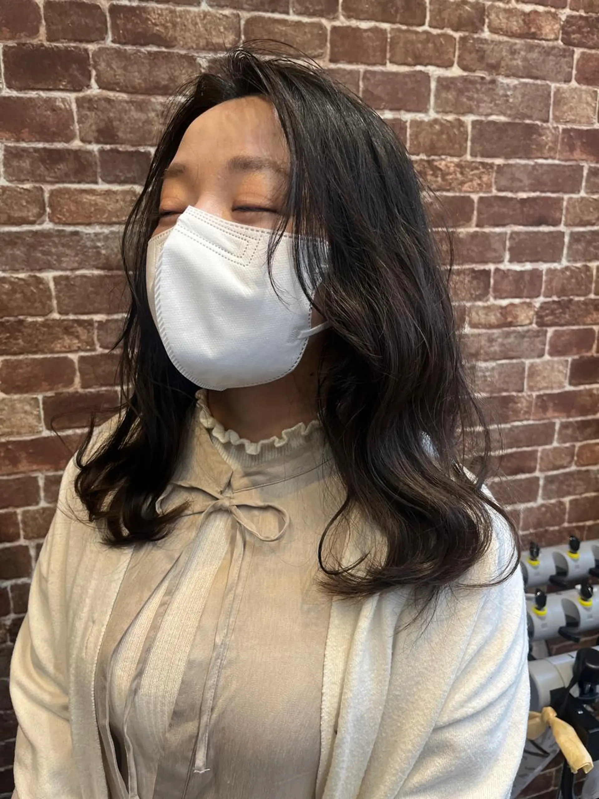 ロング カラー パーマ ヘアアレンジ メンズ キッズ ネイル マツエク・マツパ アイブロウ メンズブリーチ メンズハイライト メンズインナーカラー メンズ韓国風 ブリーチ 久木原 ゆりのヘアスタイル