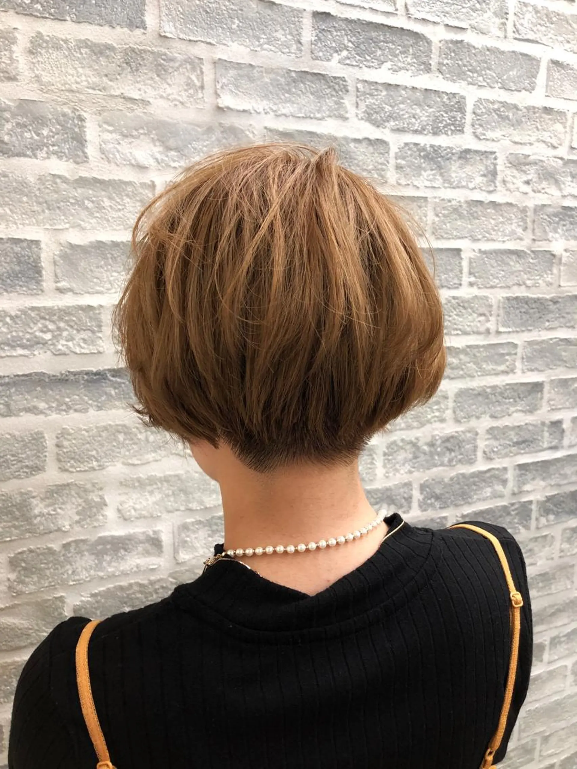 ショート ショートヘア 五十嵐ゆり 美髪カラー　武蔵小杉のヘアスタイル