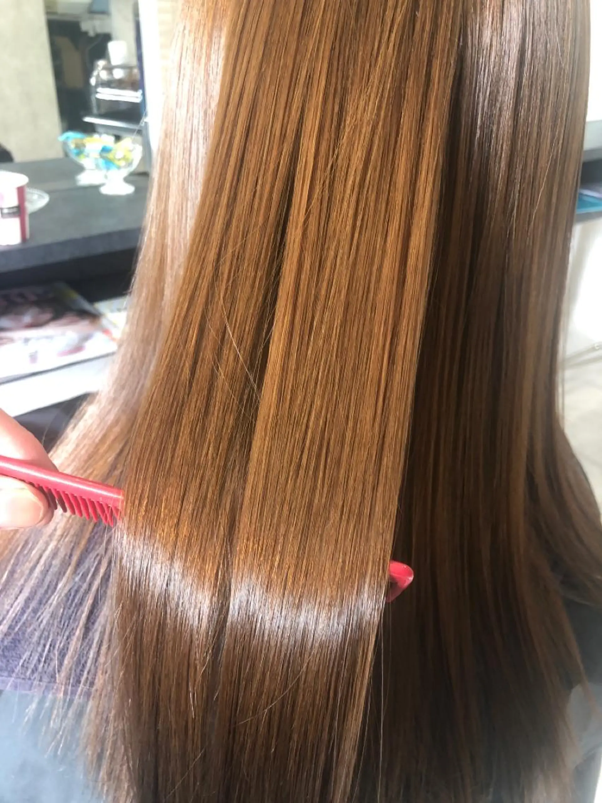 セミロング 志木駅1分☆髪質改善 ミニモ限定特別割引✨のヘアスタイル