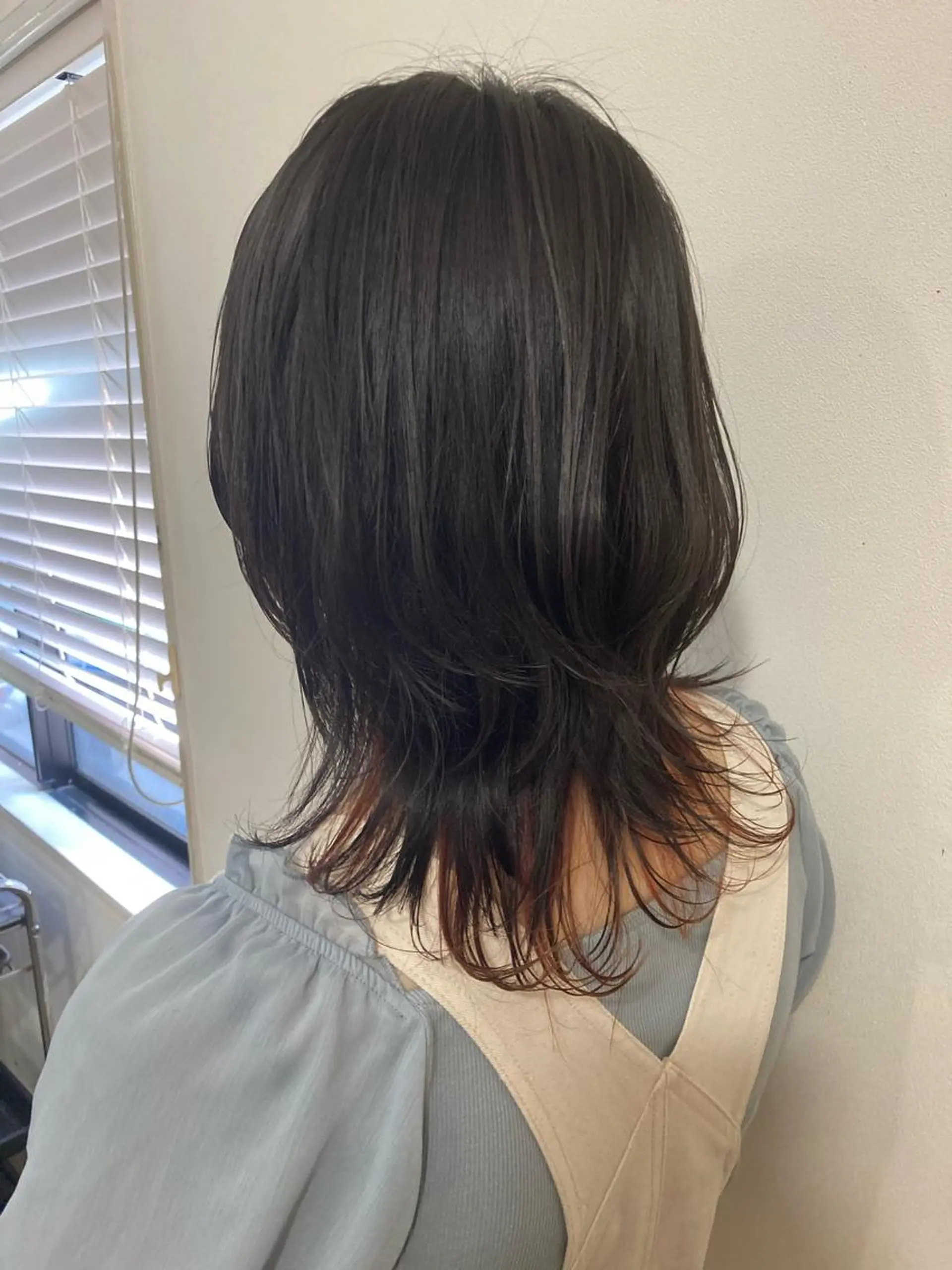 セミロング カラー ウルフカット 🌸髪質改善特化🌸 店長　ゆうやのヘアスタイル