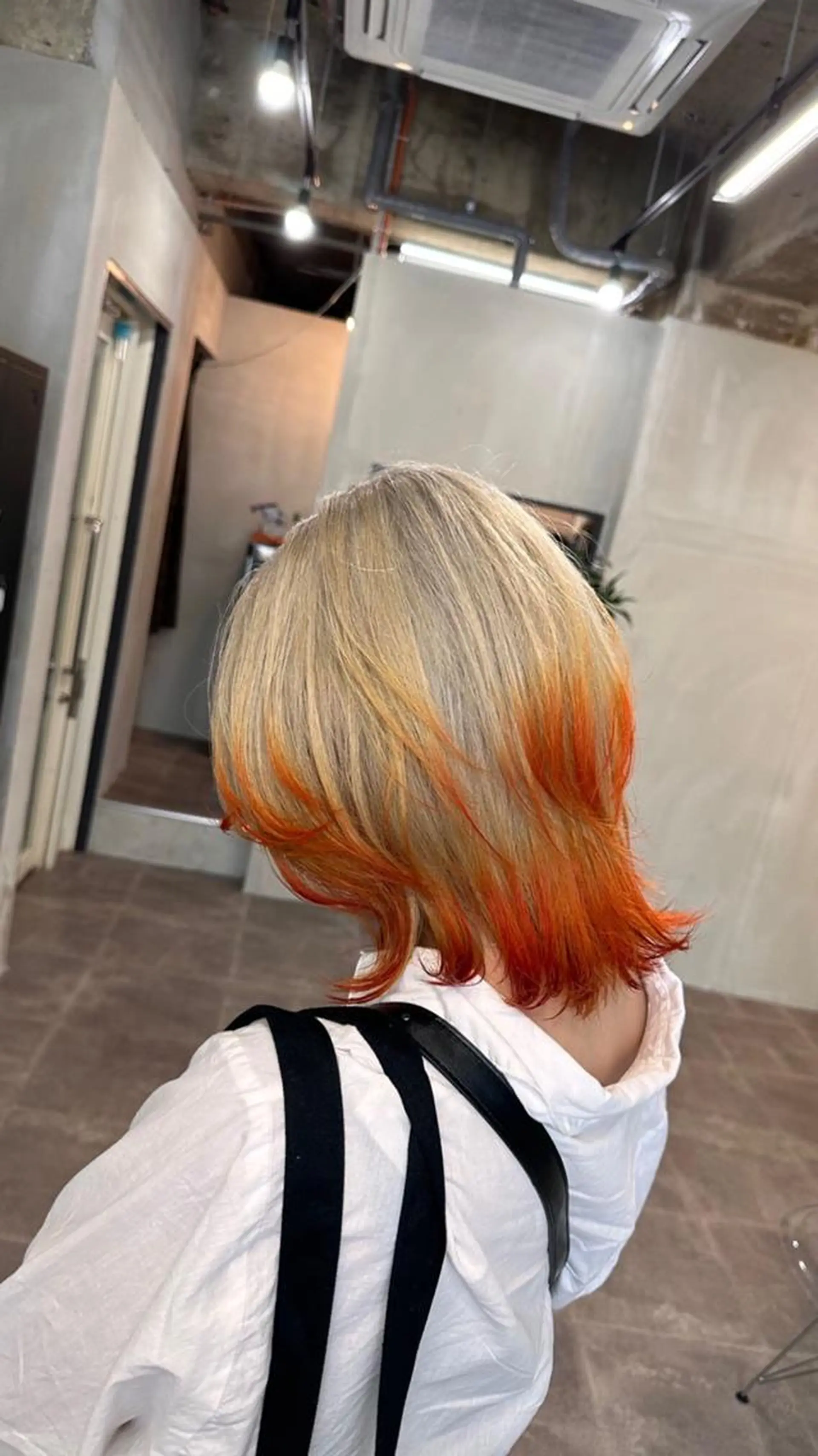 ミディアム ヘアカラー ALLEN hair 梅田店のヘアスタイル