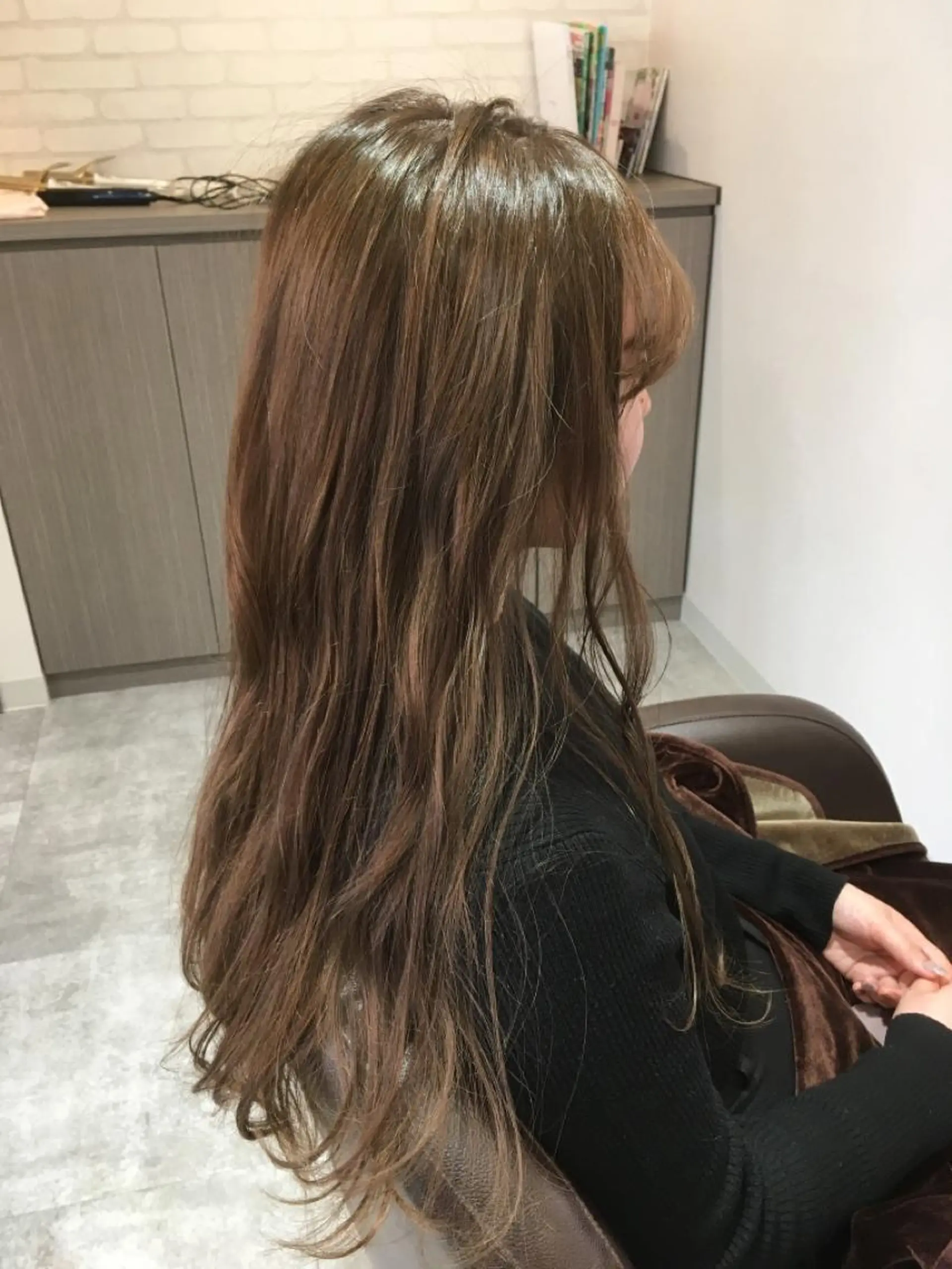 ロング カラー 星野 美沙のヘアスタイル