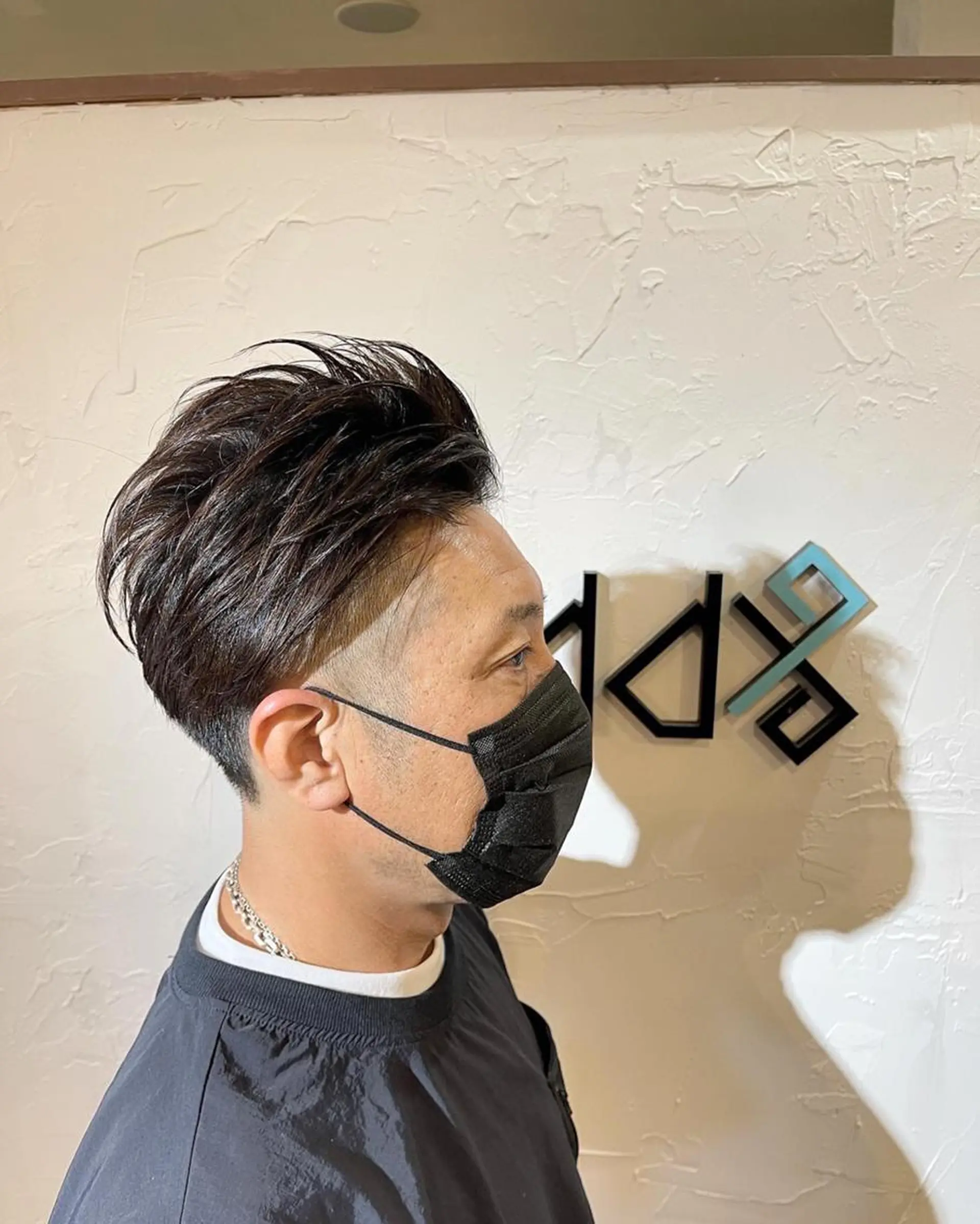 ショート カラー パーマ ヘアアレンジ メンズ カット Add9 柳田健登のヘアスタイル