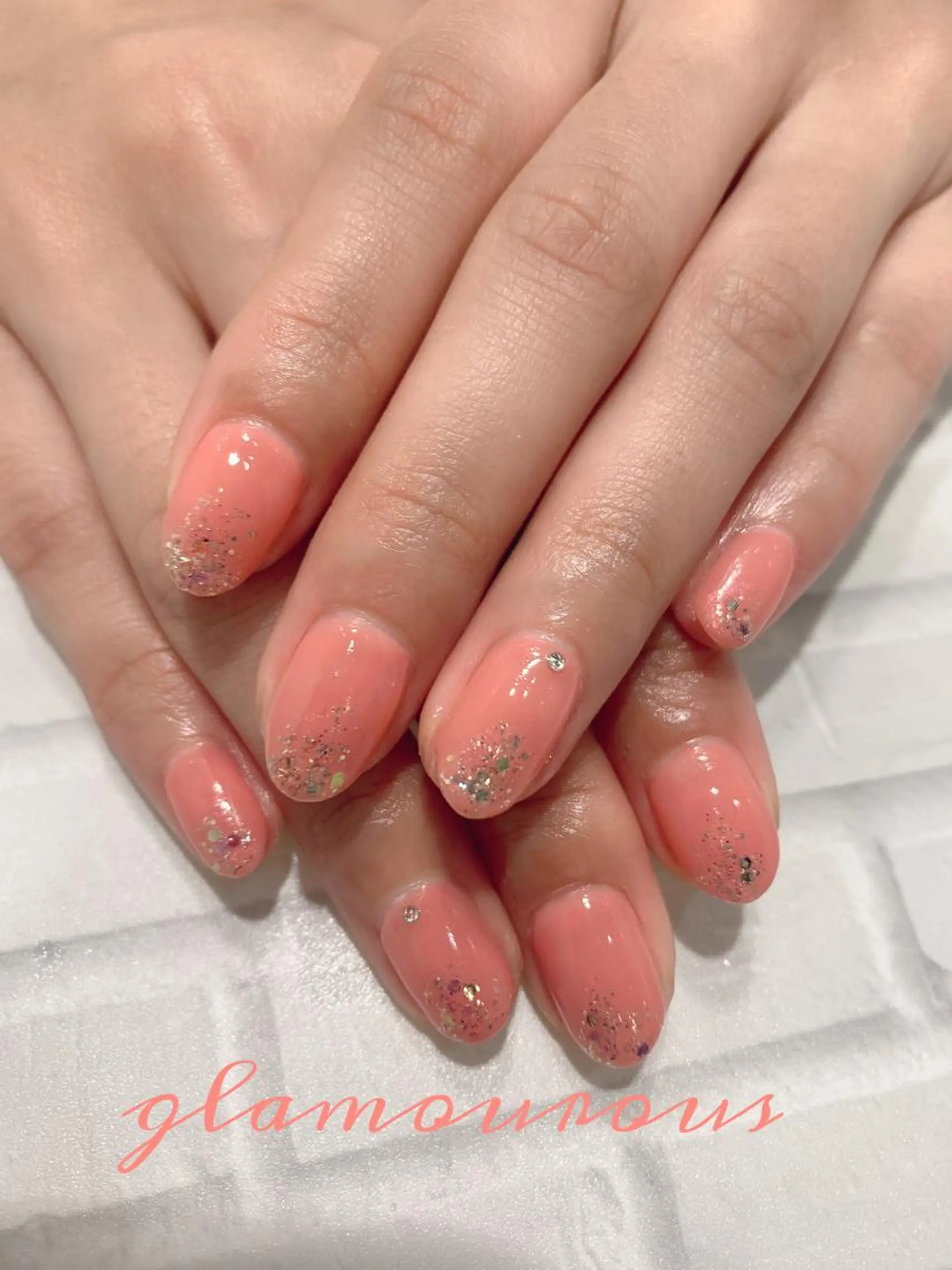 ネイル ハンドネイル グラマラス ネイルのネイルデザイン