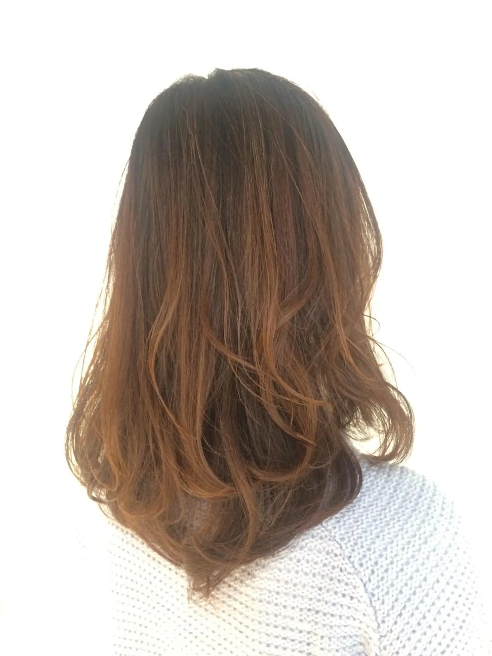 ロング カラー パーマ レイヤー×ヘッドスパ ＊保田遥＊のヘアスタイル