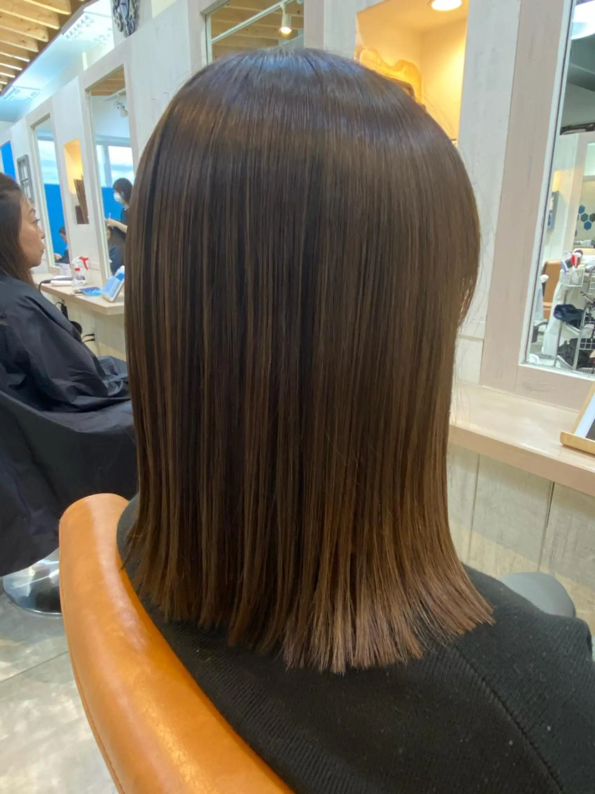 ミディアム ボブ トリートメント 米林 遼のヘアスタイル