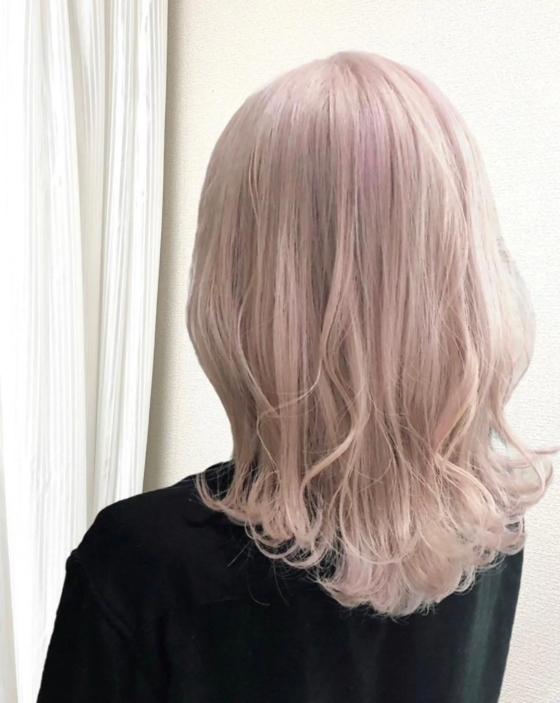 セミロング カラー ケアブリーチ /髪質 改善/古橋圭史郎のヘアスタイル