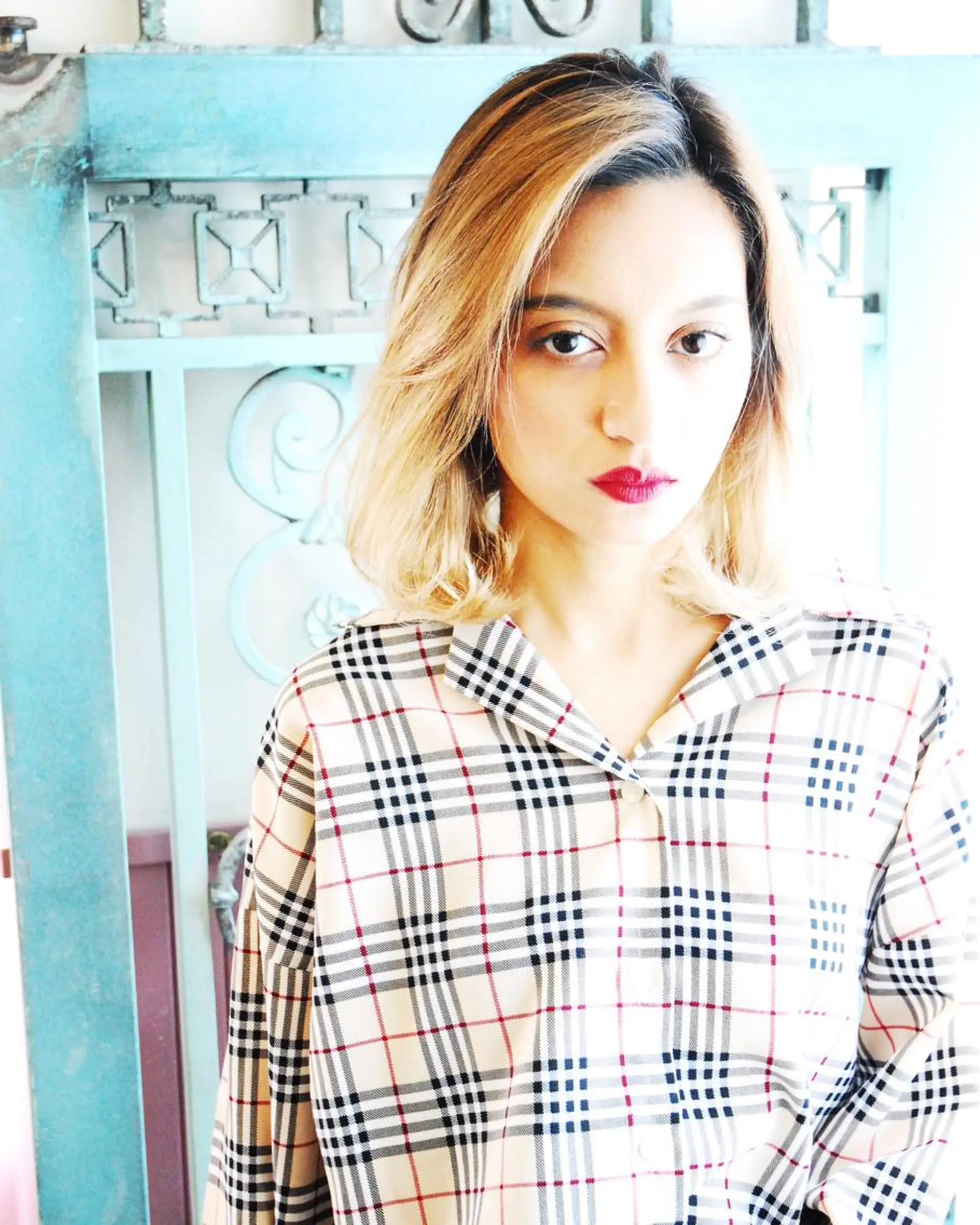 ミディアム カラー パーマ ヘアアレンジ ヘアカラー ヘアセット 表参道Lise おおいしおりのヘアスタイル