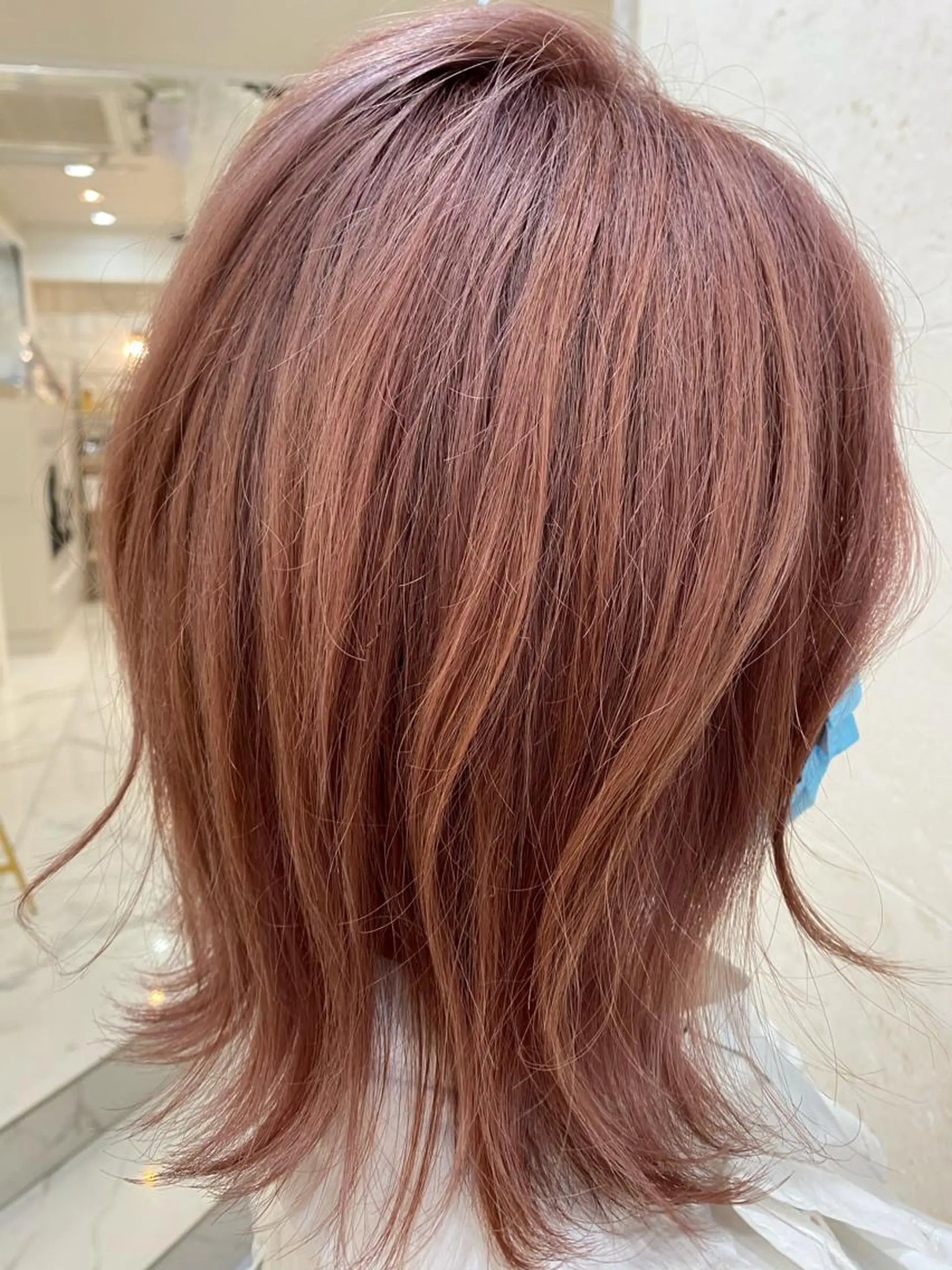 ショート カラー グラデーションカラー ハイトーンカラー ピンクカラー shanti 渡辺新也✂️のヘアスタイル