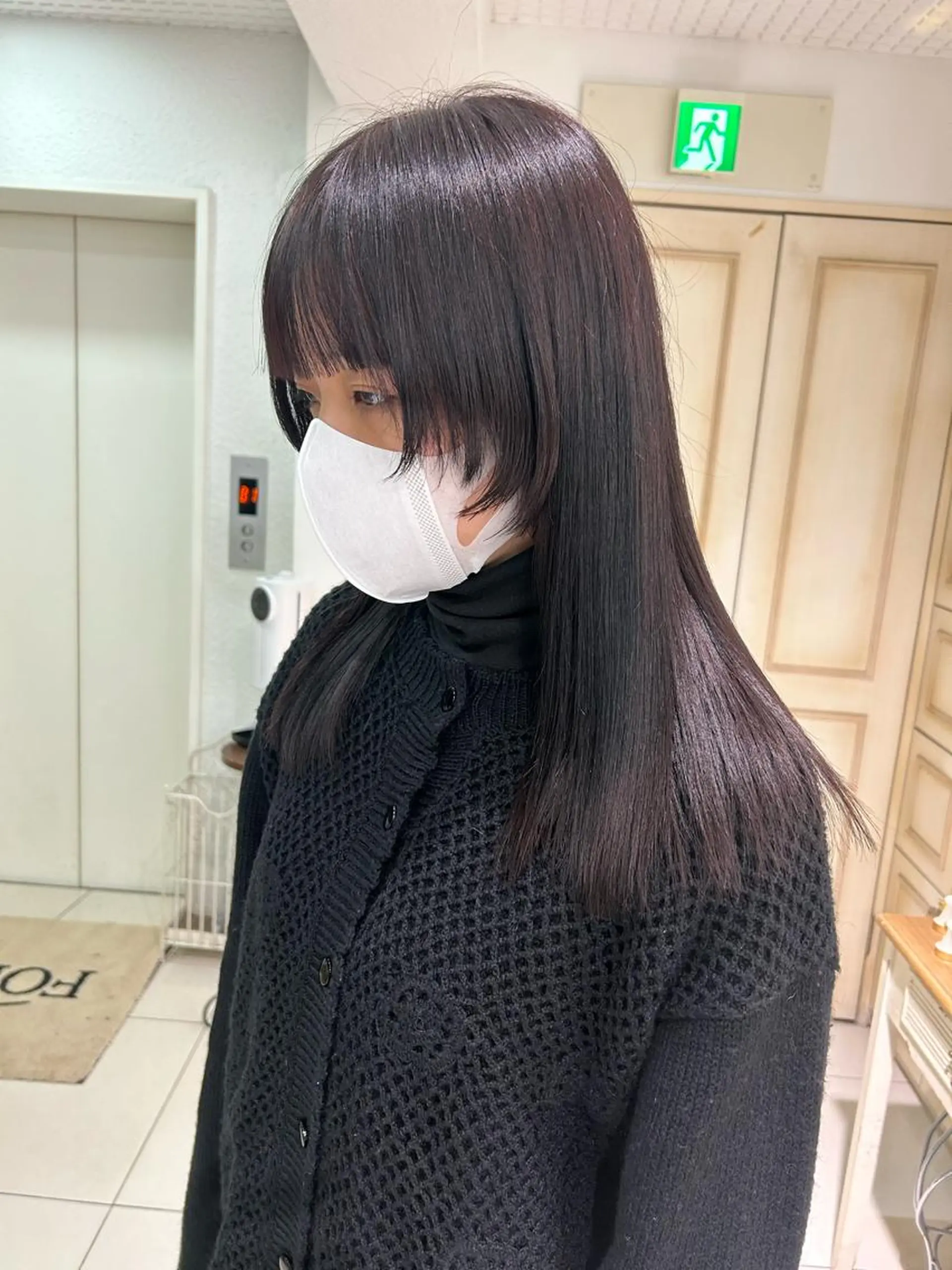 ロング カラー 透明感カラー 古山 結季🌙🖤のヘアスタイル