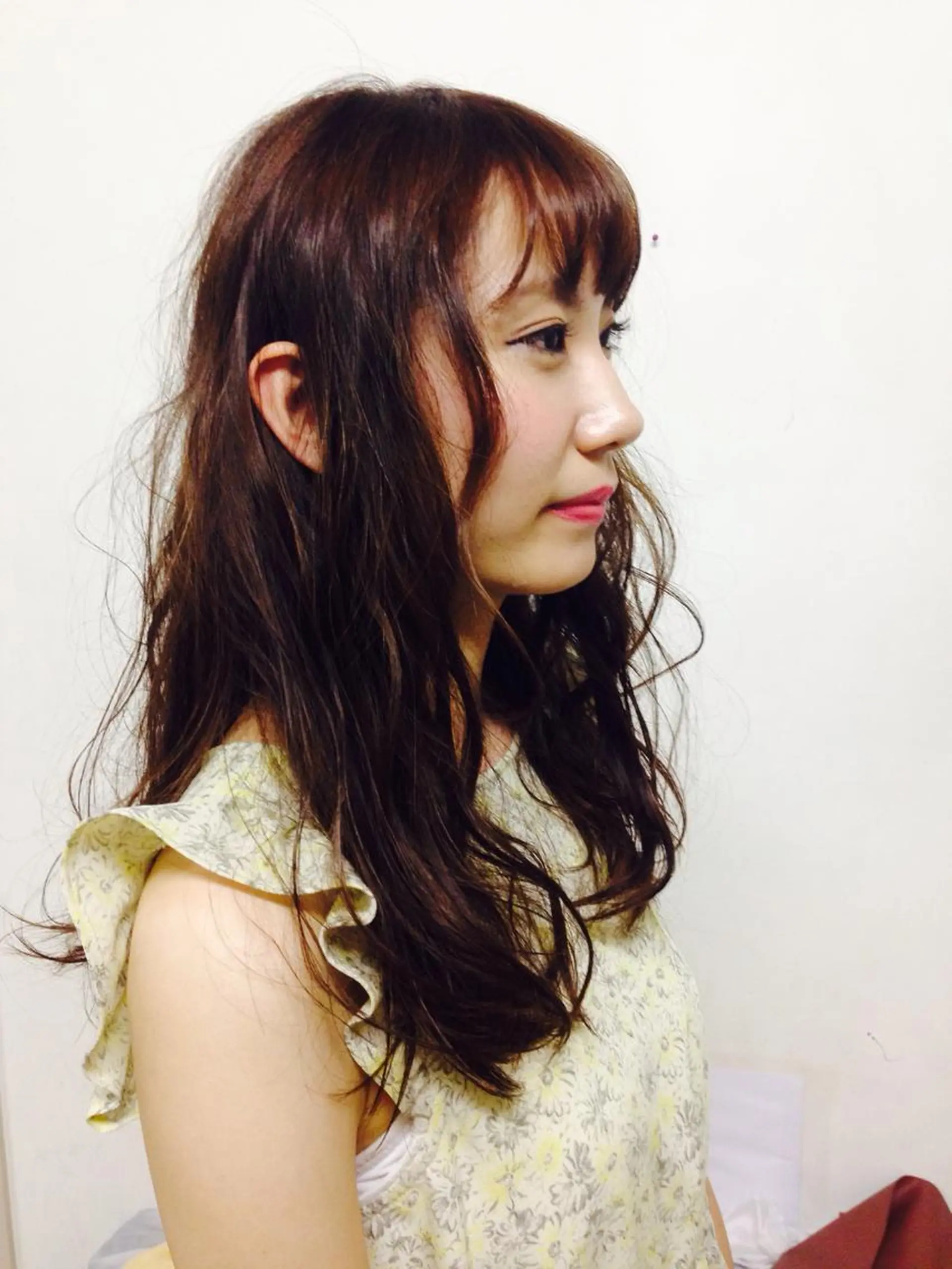 ロング 長谷川 礼子のヘアスタイル