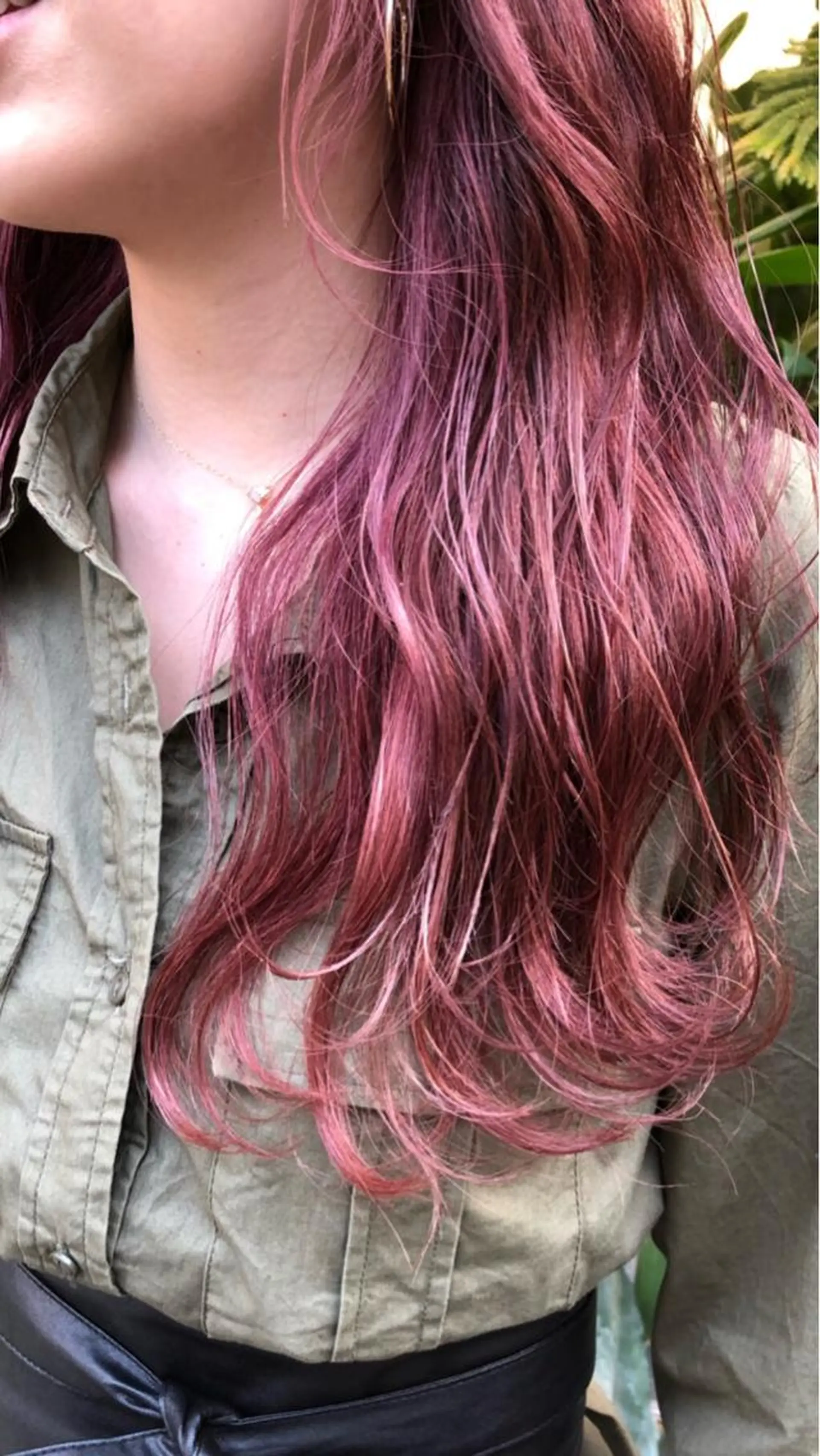 ロング カラー ヘアアレンジ Flamme Annaのヘアスタイル