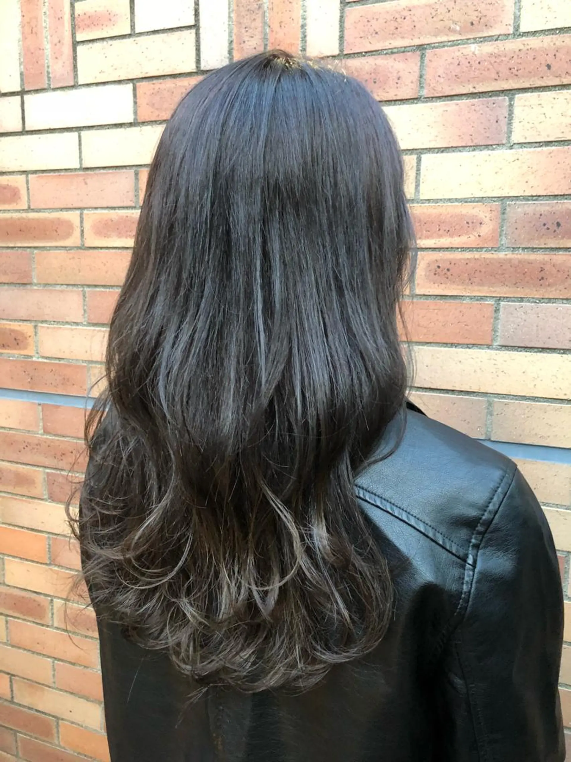 ロング カラー ヘアアレンジ アッシュ 透明感カラー🤎 ゆりのヘアスタイル