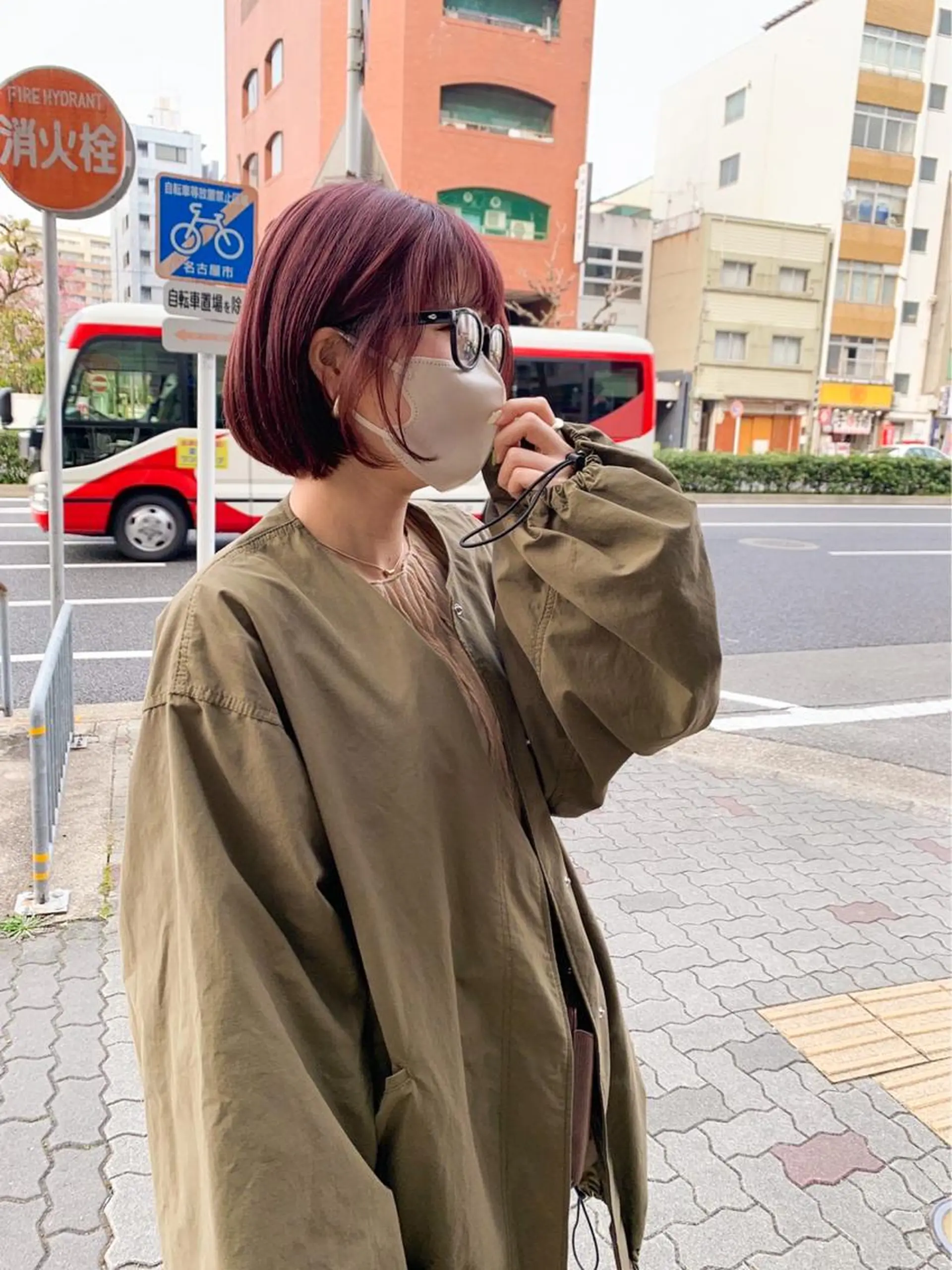 ショート カラー レイヤー/高橋 みく /池下/千種のヘアスタイル