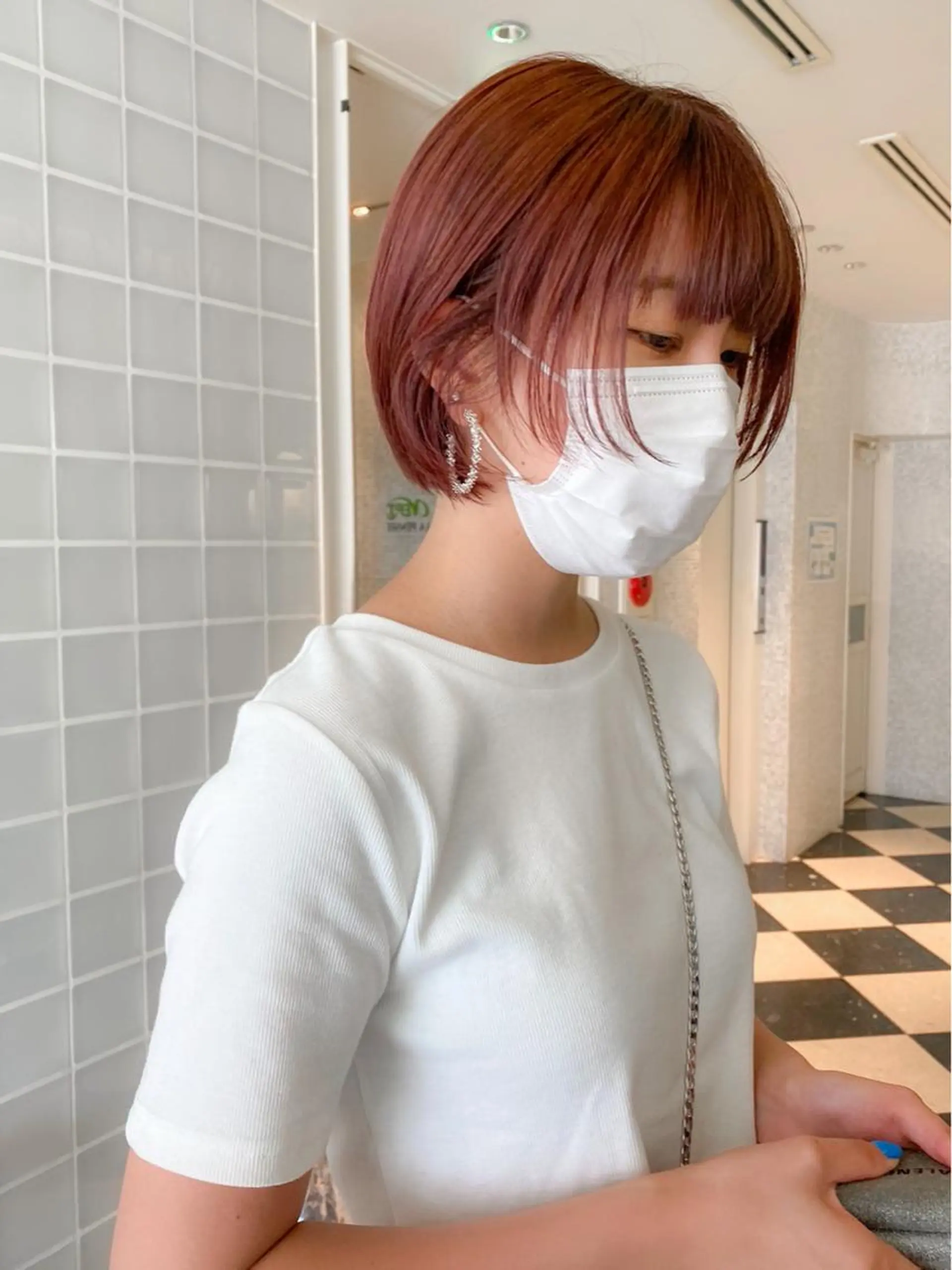 ショート カラー メンズ/スパイキー ショート/ミツイのヘアスタイル