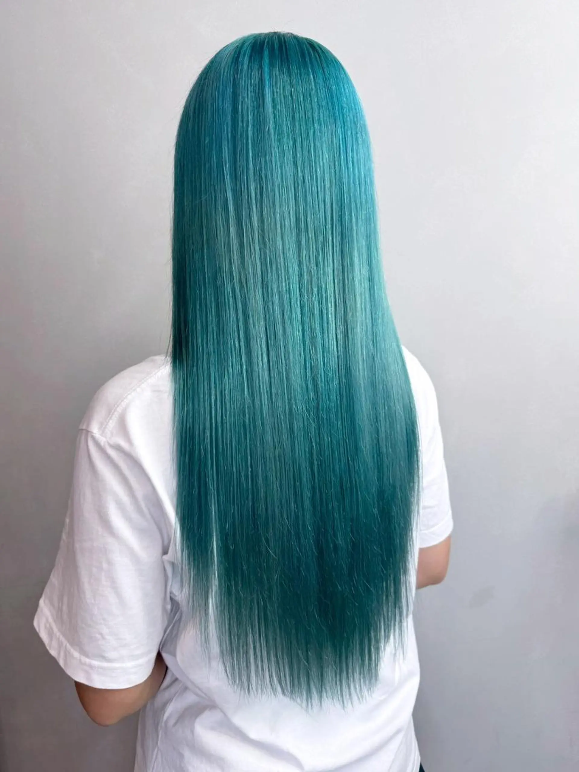 セミロング カラー ダブルカラー 顔まわりレイヤー 顔周りカット レイヤーカット カット ヘアカラー トリートメント ITbyALBUM 藤沢店のヘアスタイル