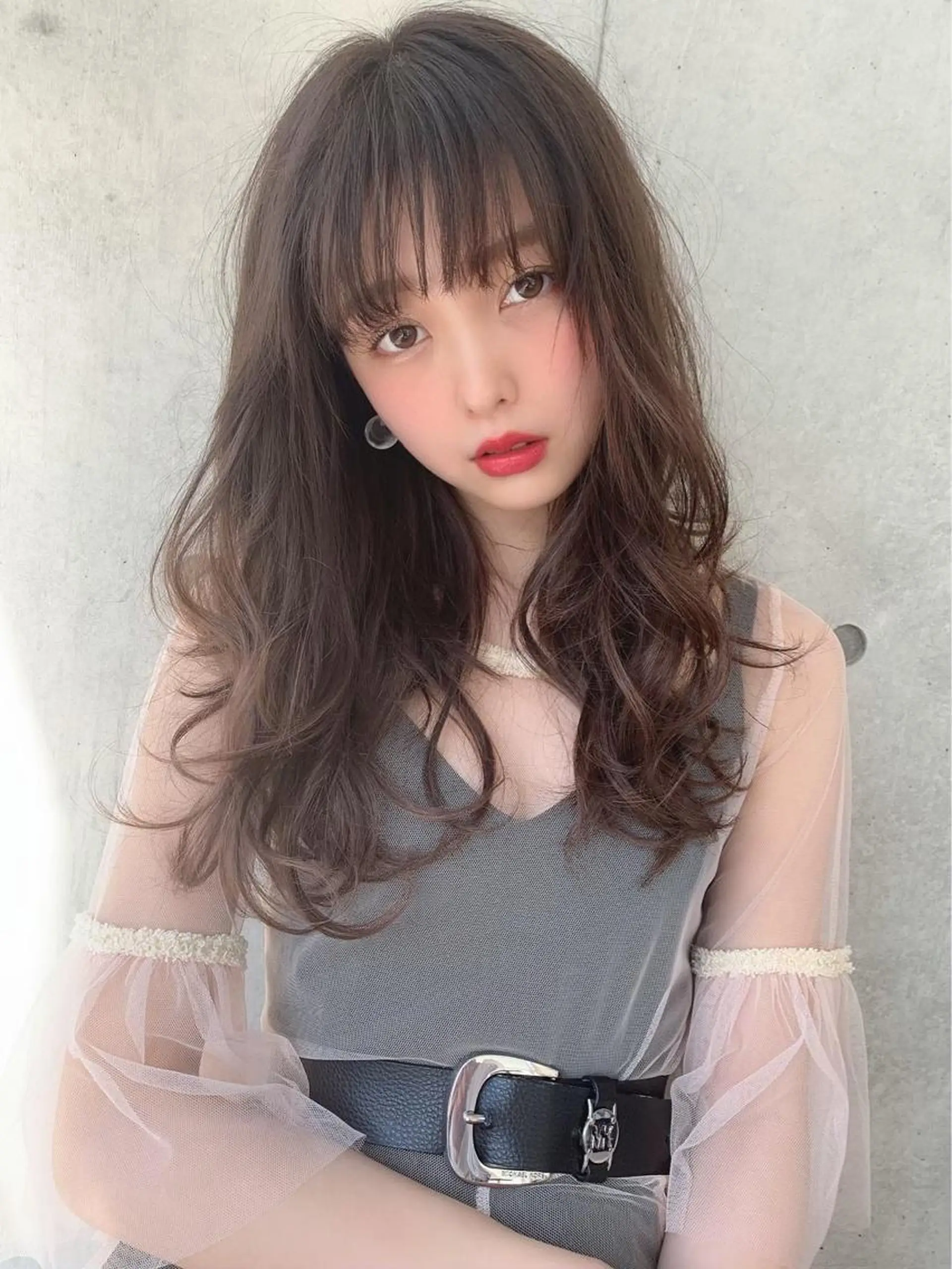 セミロング 🩰透明感カラー♡ UTA🩰のヘアスタイル