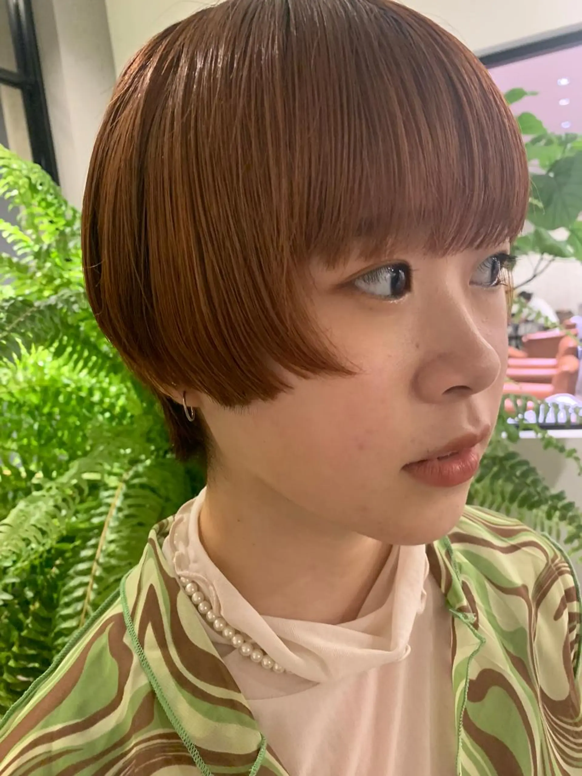 ショート なかの りなのヘアスタイル