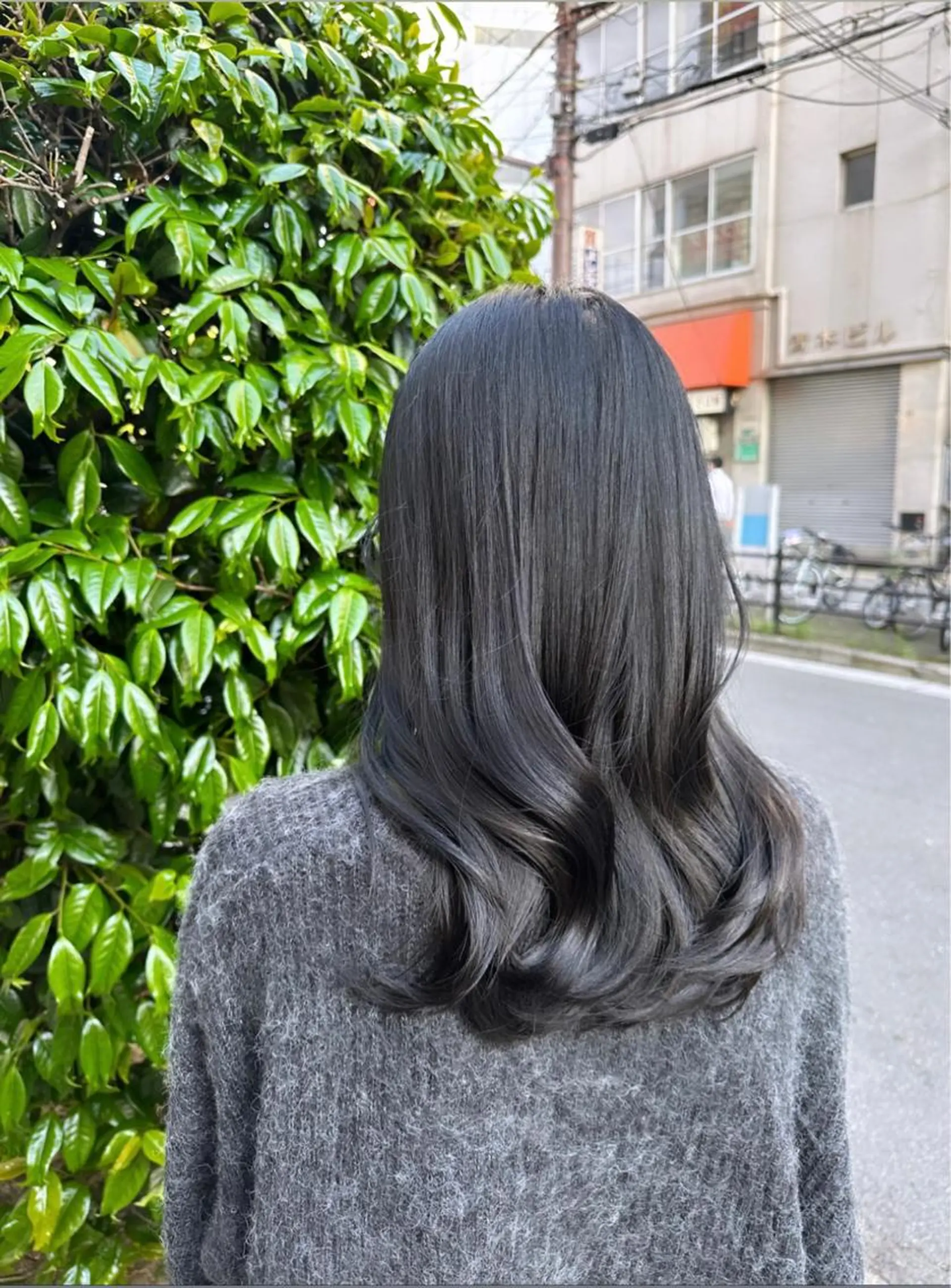 セミロング カラー 透明感カラー/京橋/ reikoのヘアスタイル