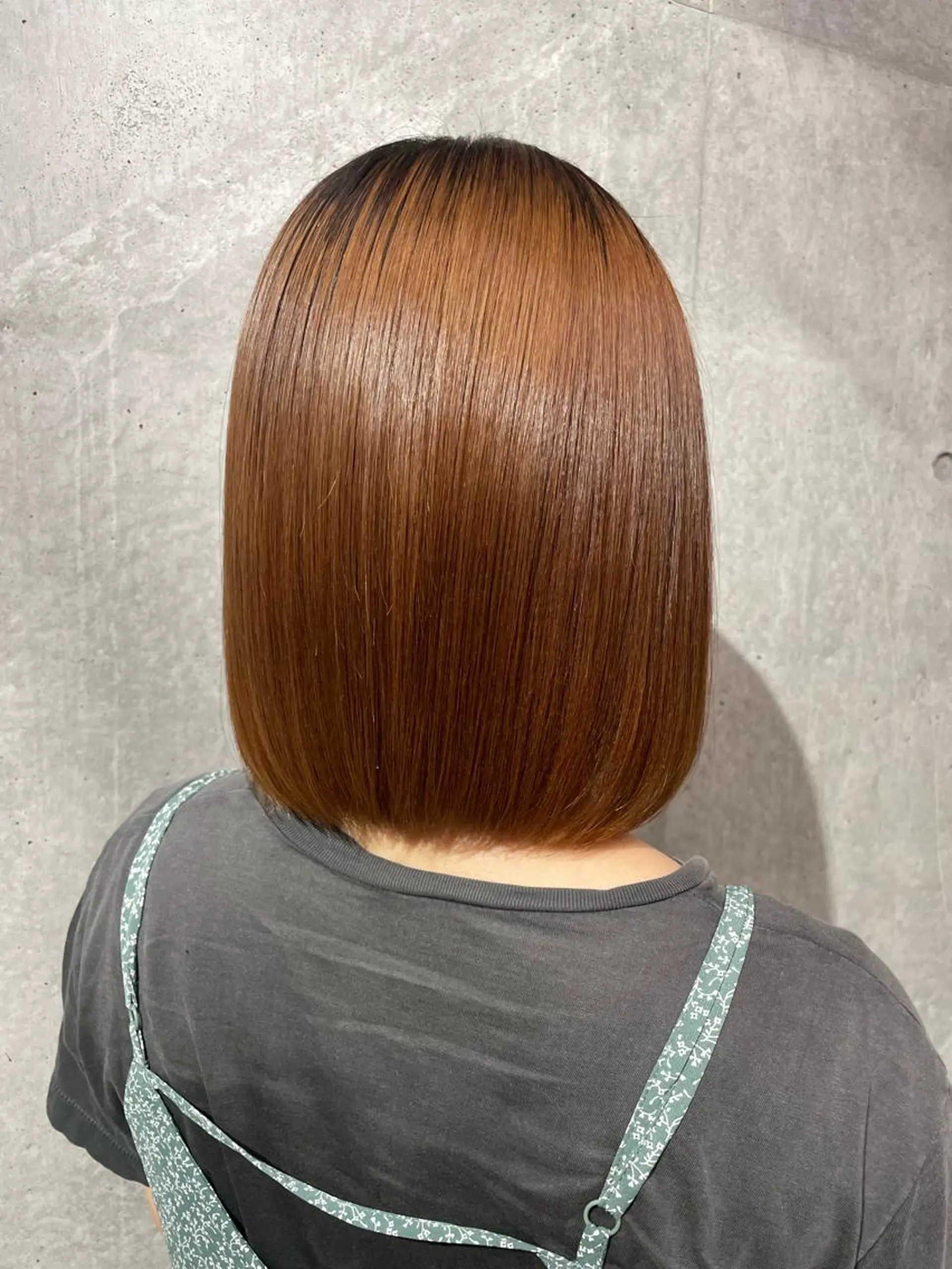 ミディアム トリートメント 酸熱トリートメント bob/shot /umiのヘアスタイル