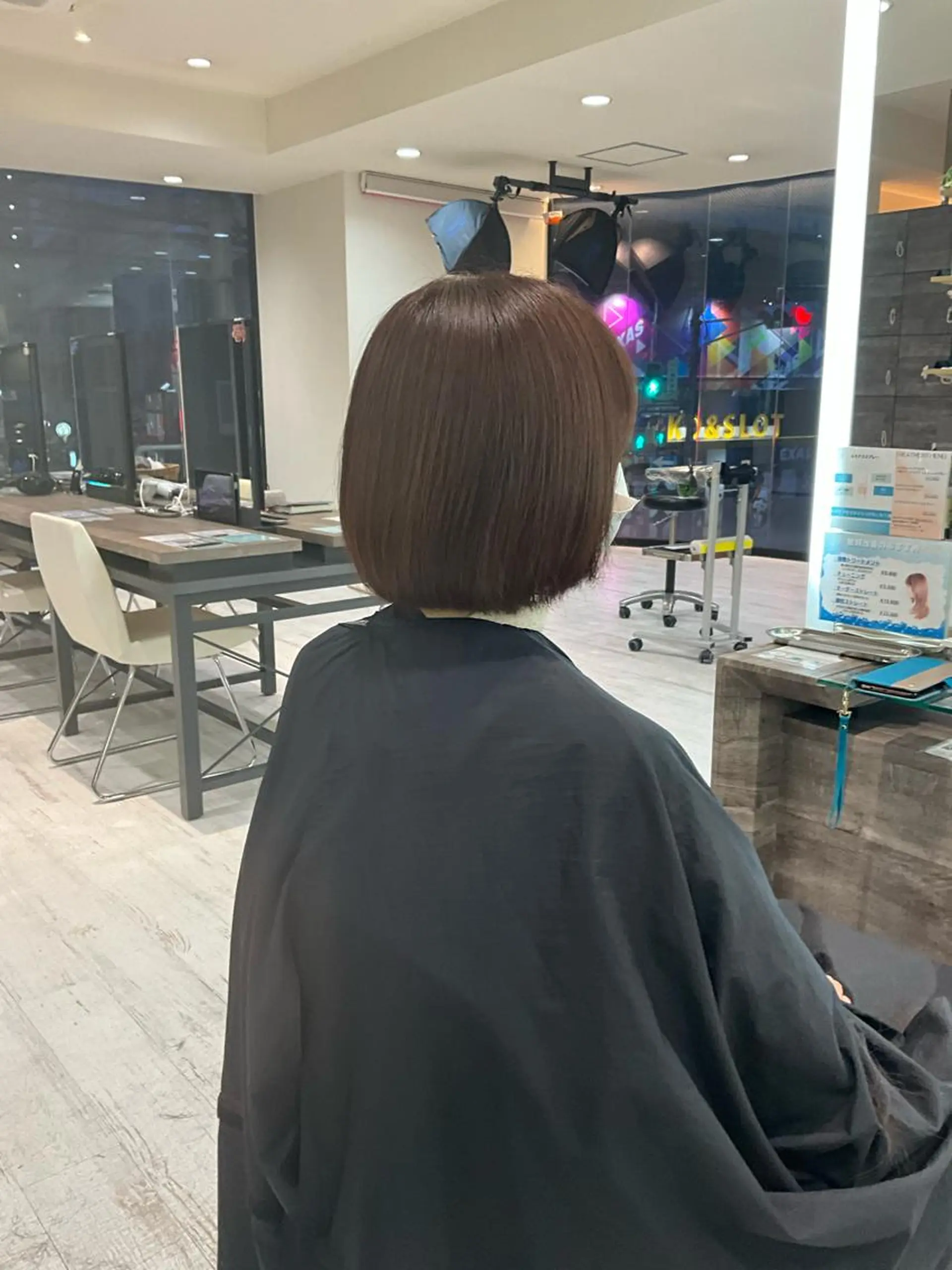 ショート カラー ブラウンカラー ピンクカラー 佐野 太河のヘアスタイル