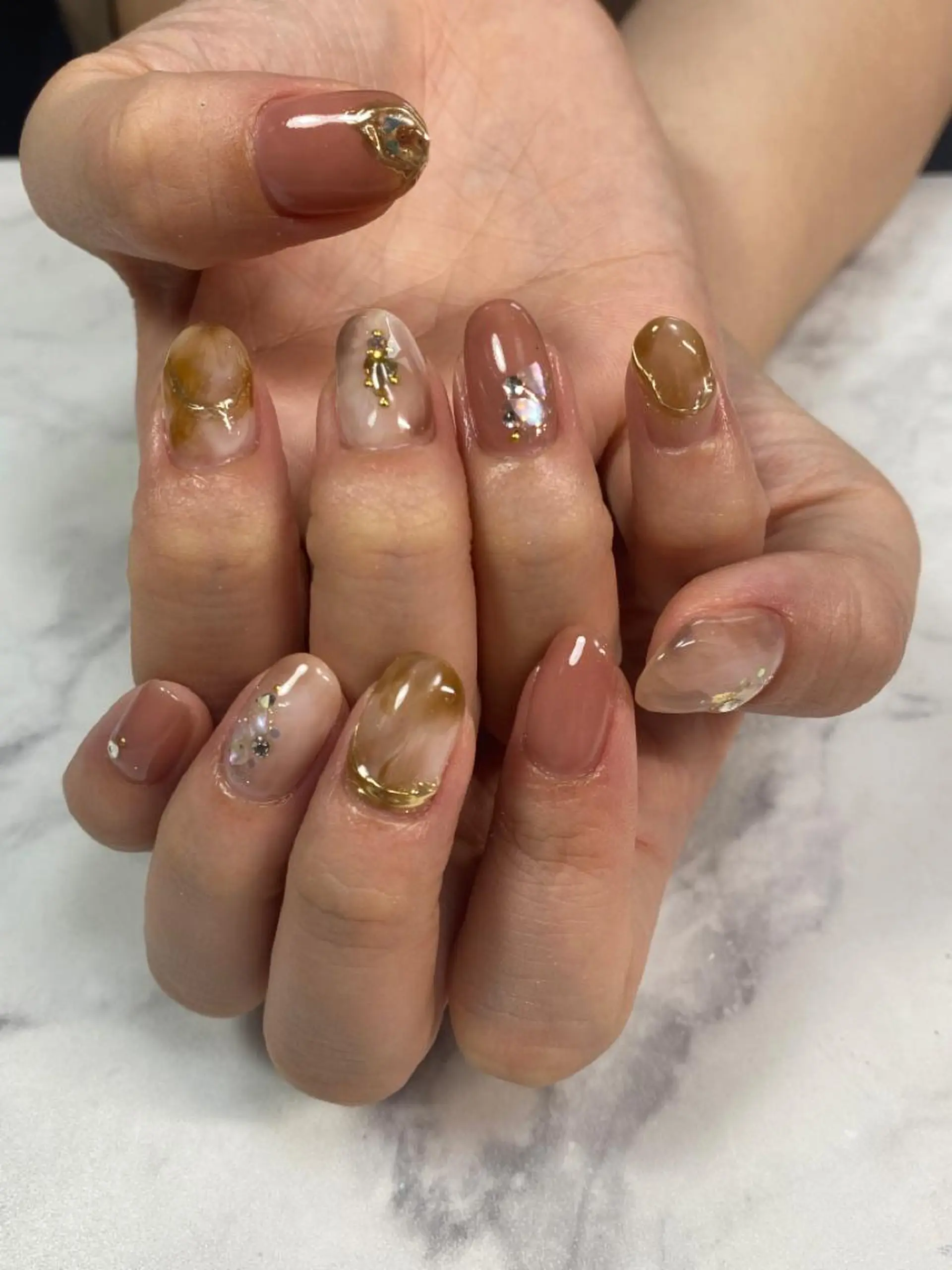 ネイル ハンドネイル mellow mのネイルデザイン