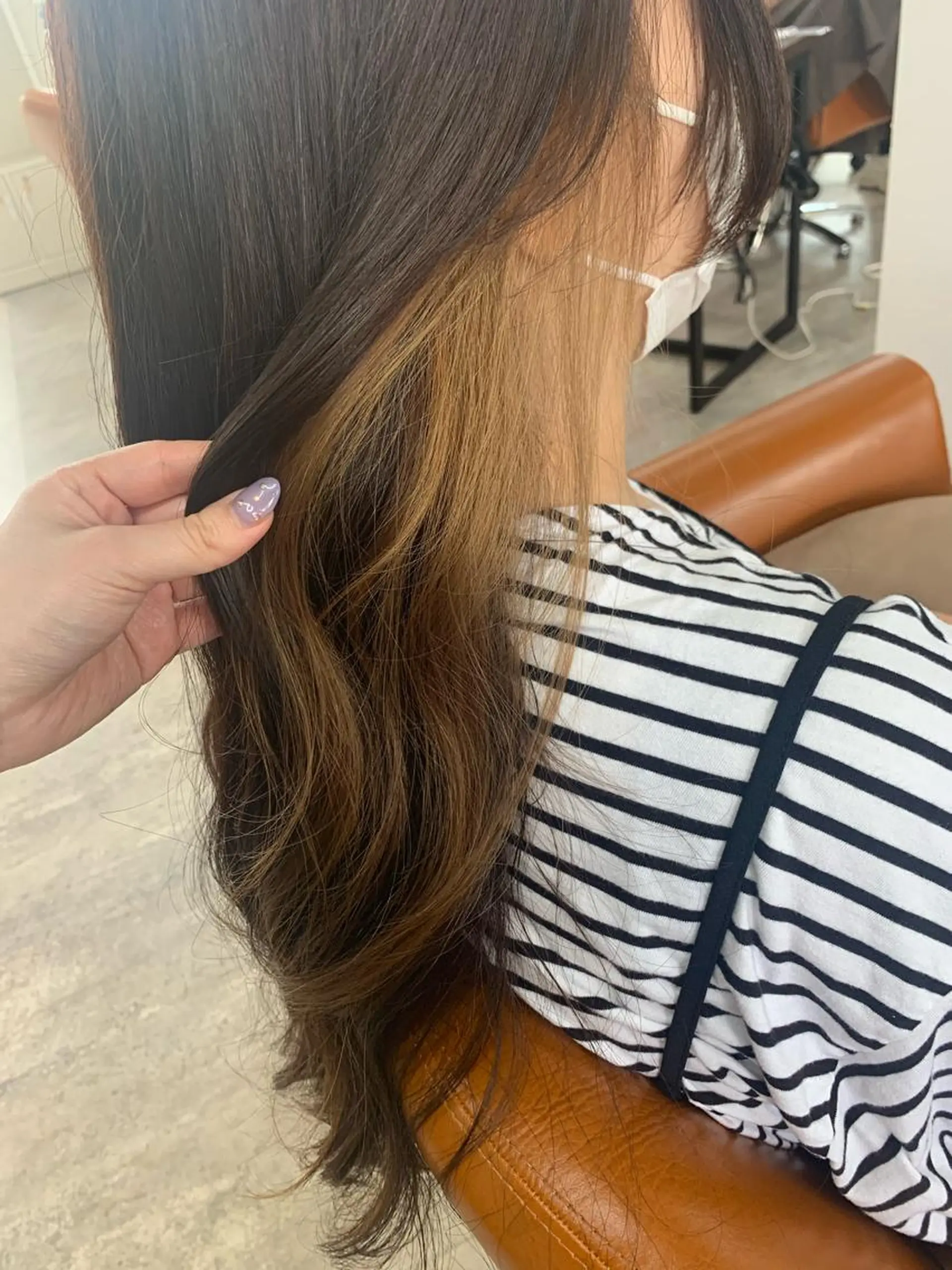 ロング ヘアカラー 🍓若山 未羽🍓 ReCharme新保のヘアスタイル