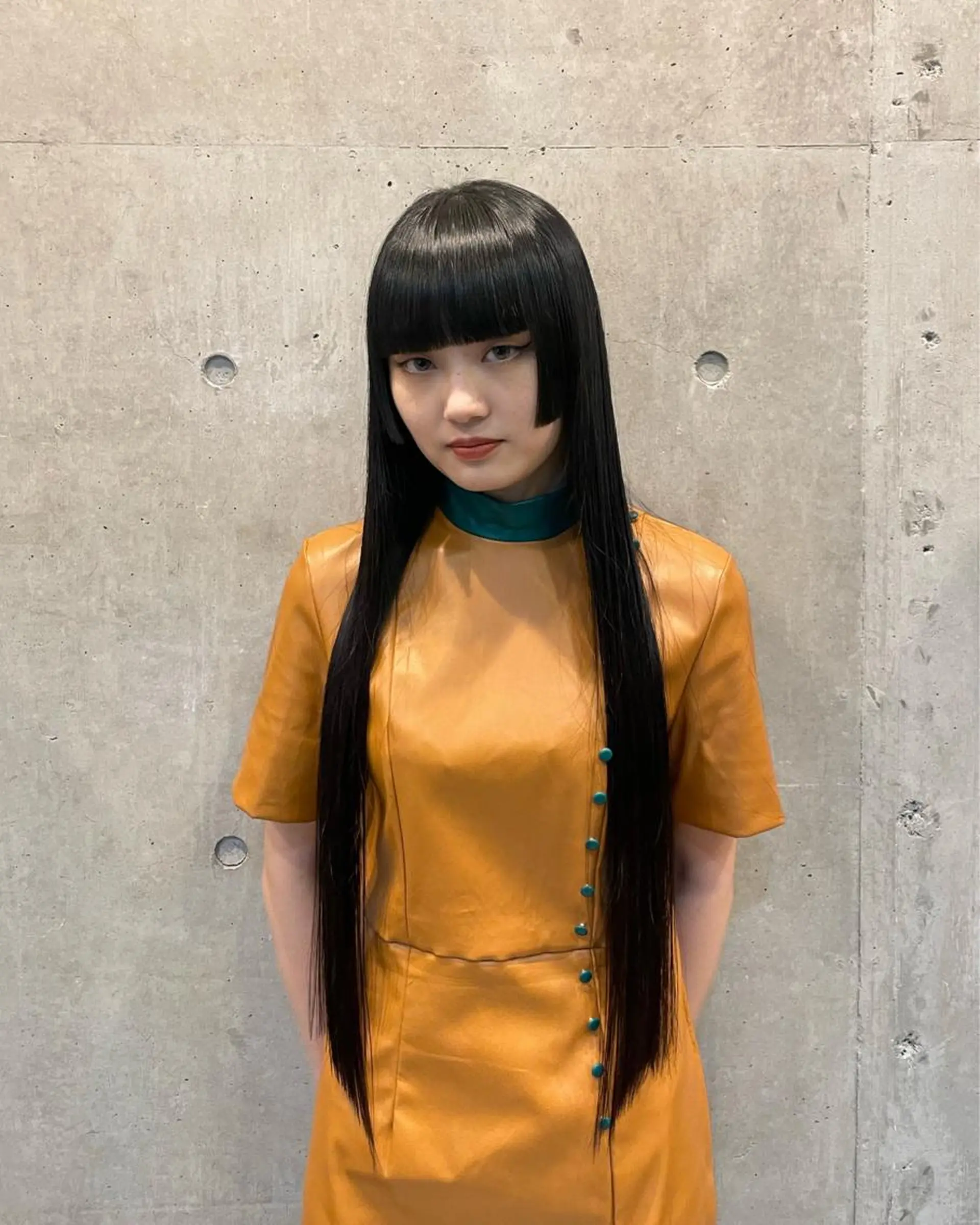 ロング カット ︎︎ yoshikiのヘアスタイル