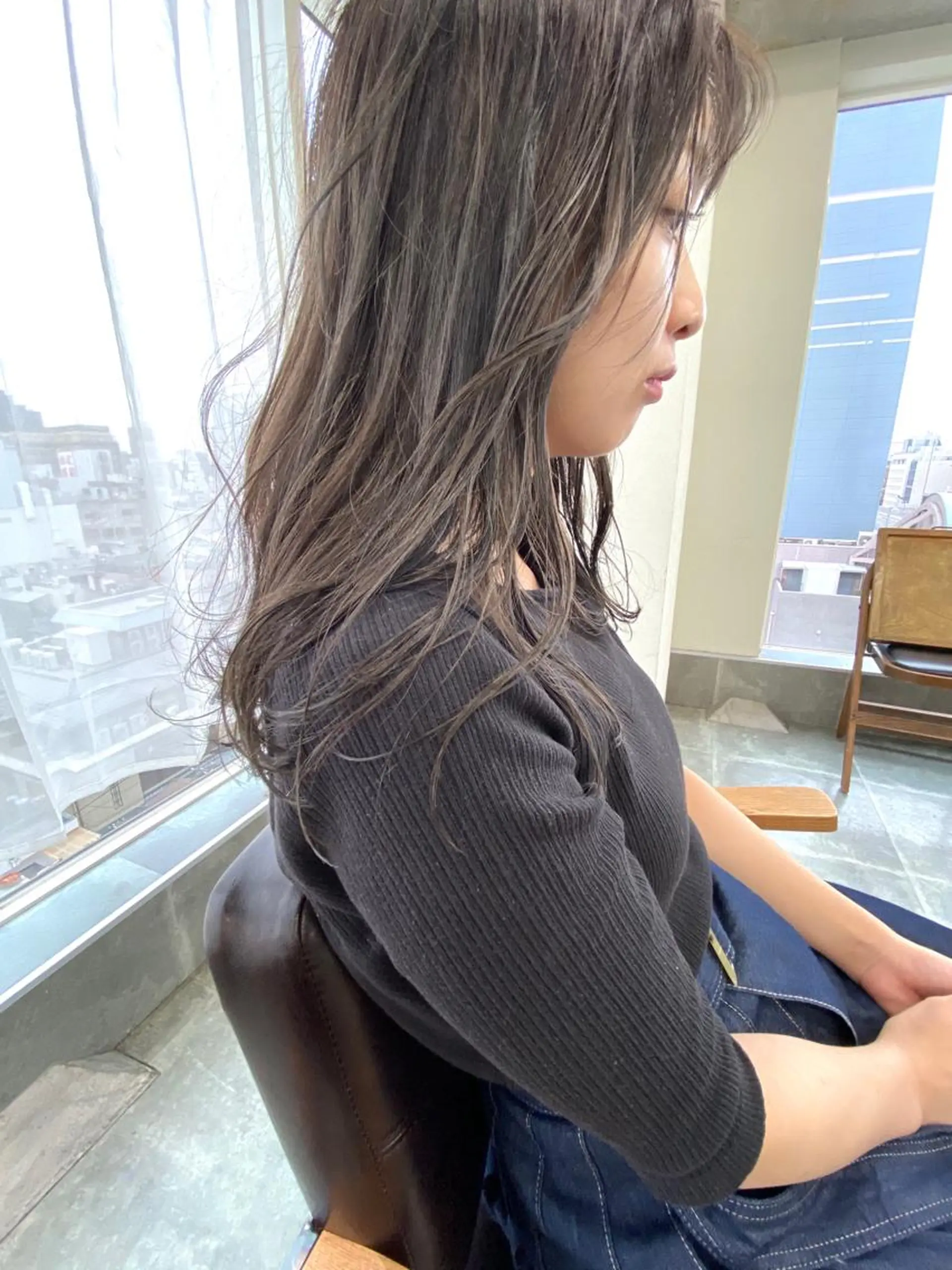 セミロング 小澤大輔 YOLO hairのヘアスタイル