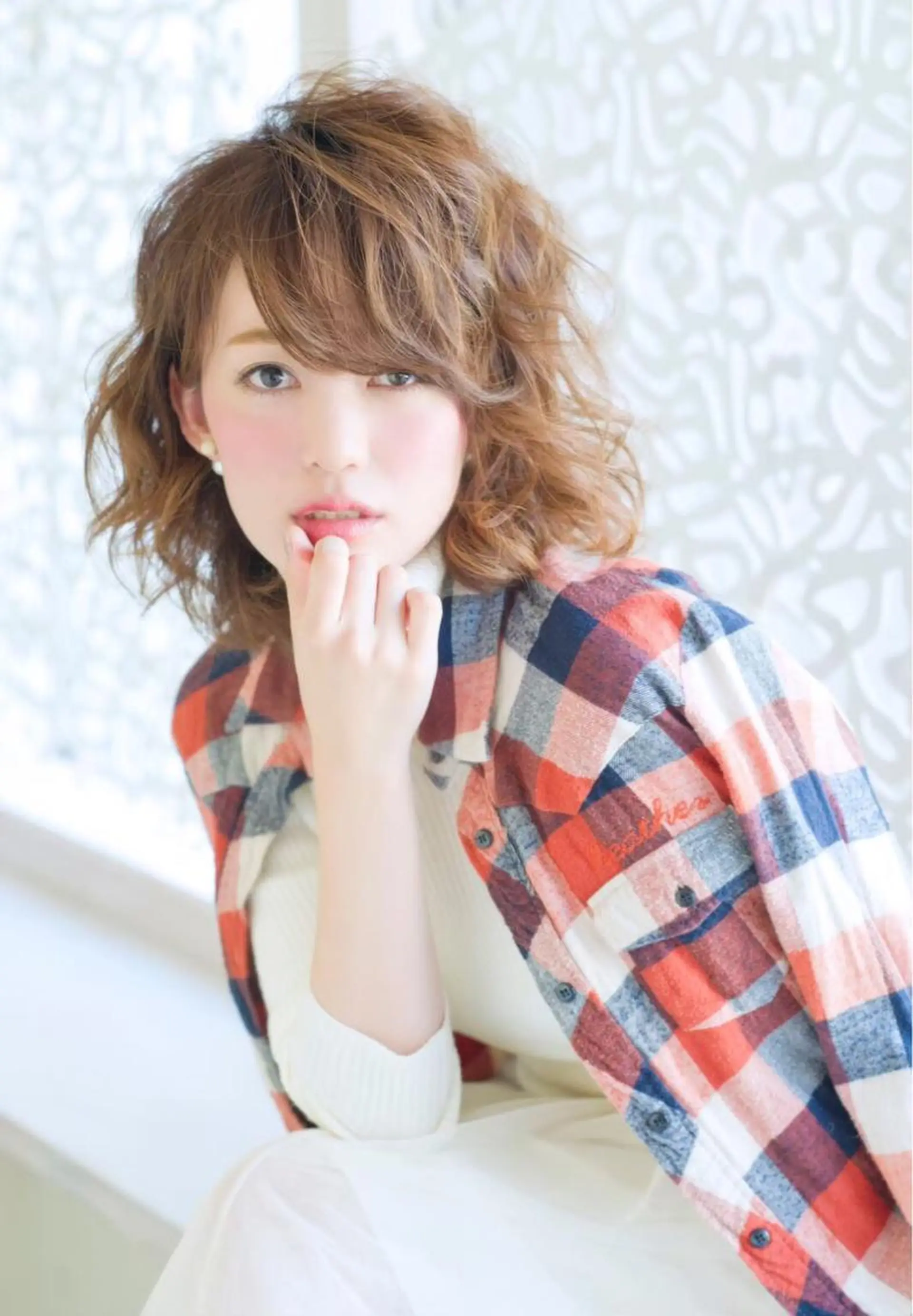 ミディアム カラー 代表 吉澤弘哲のヘアスタイル