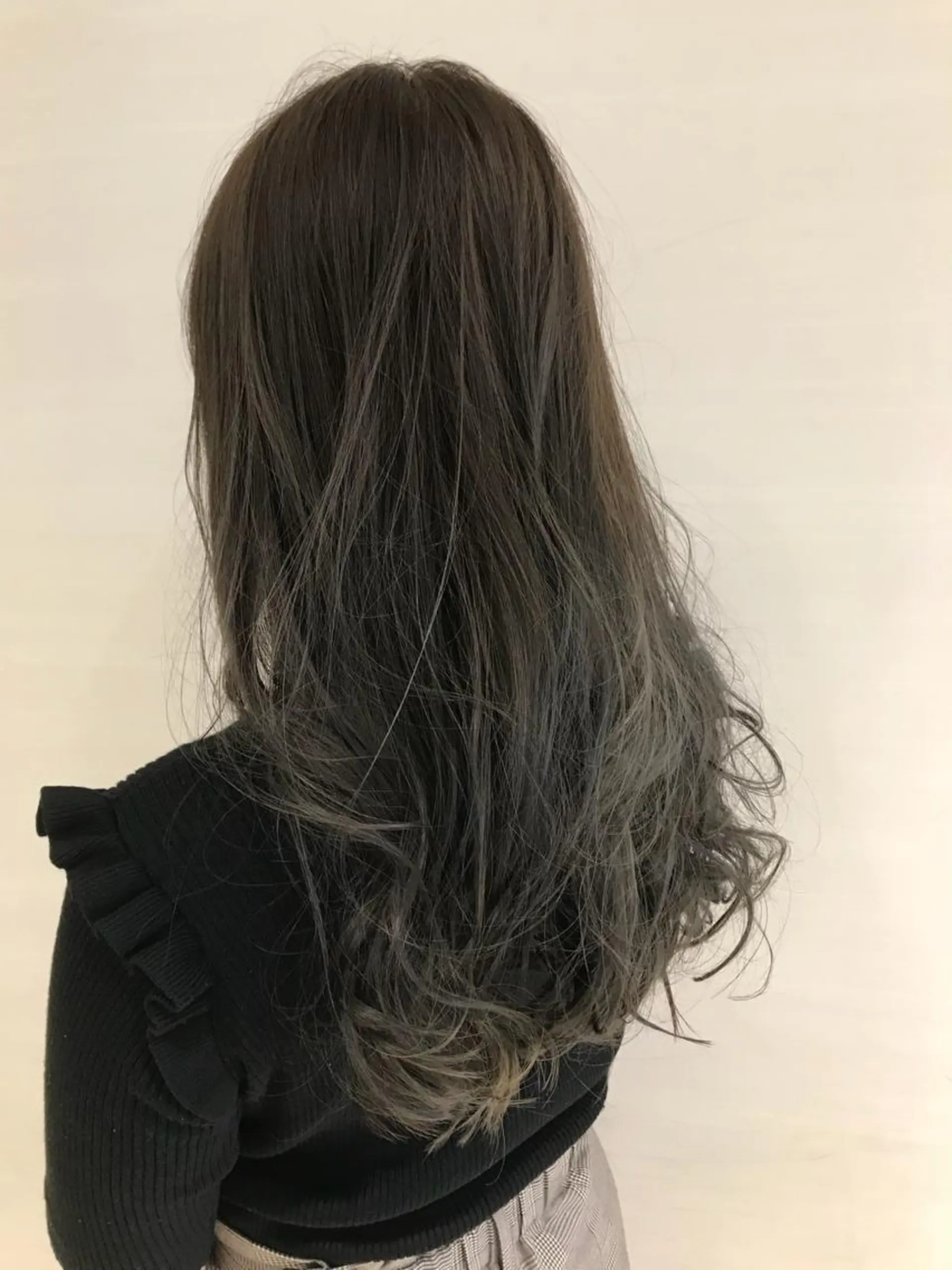 ロング カラー パーマ ヘアアレンジ メンズ キッズ ネイル マツエク・マツパ カット ヘアカラー トリートメント EnBlesS西宮 マンツーマン神道有基のヘアスタイル