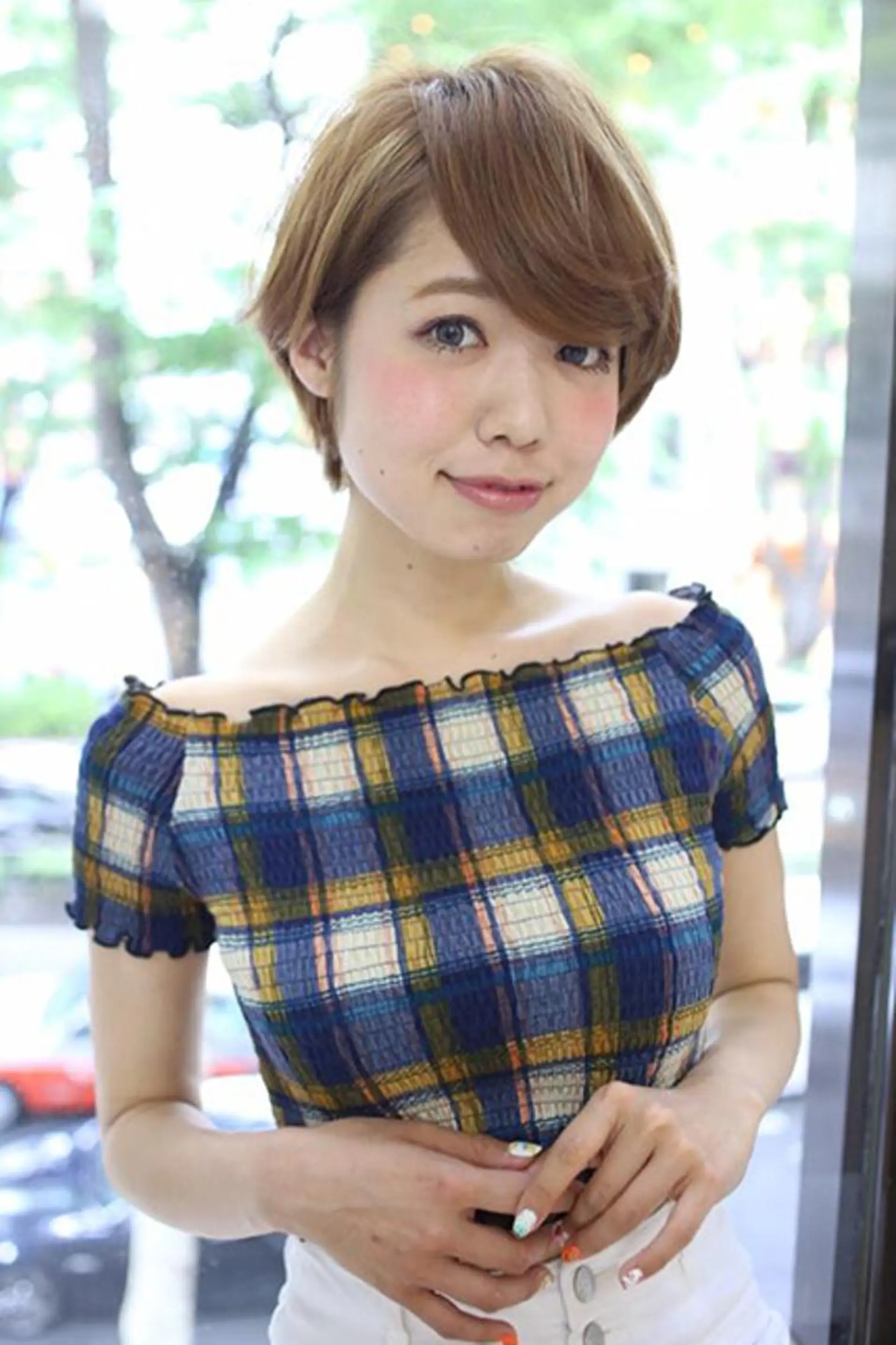 ショート charme【 シャルム 】所属・ボブ/レイヤー/ nanamiのヘアスタイル