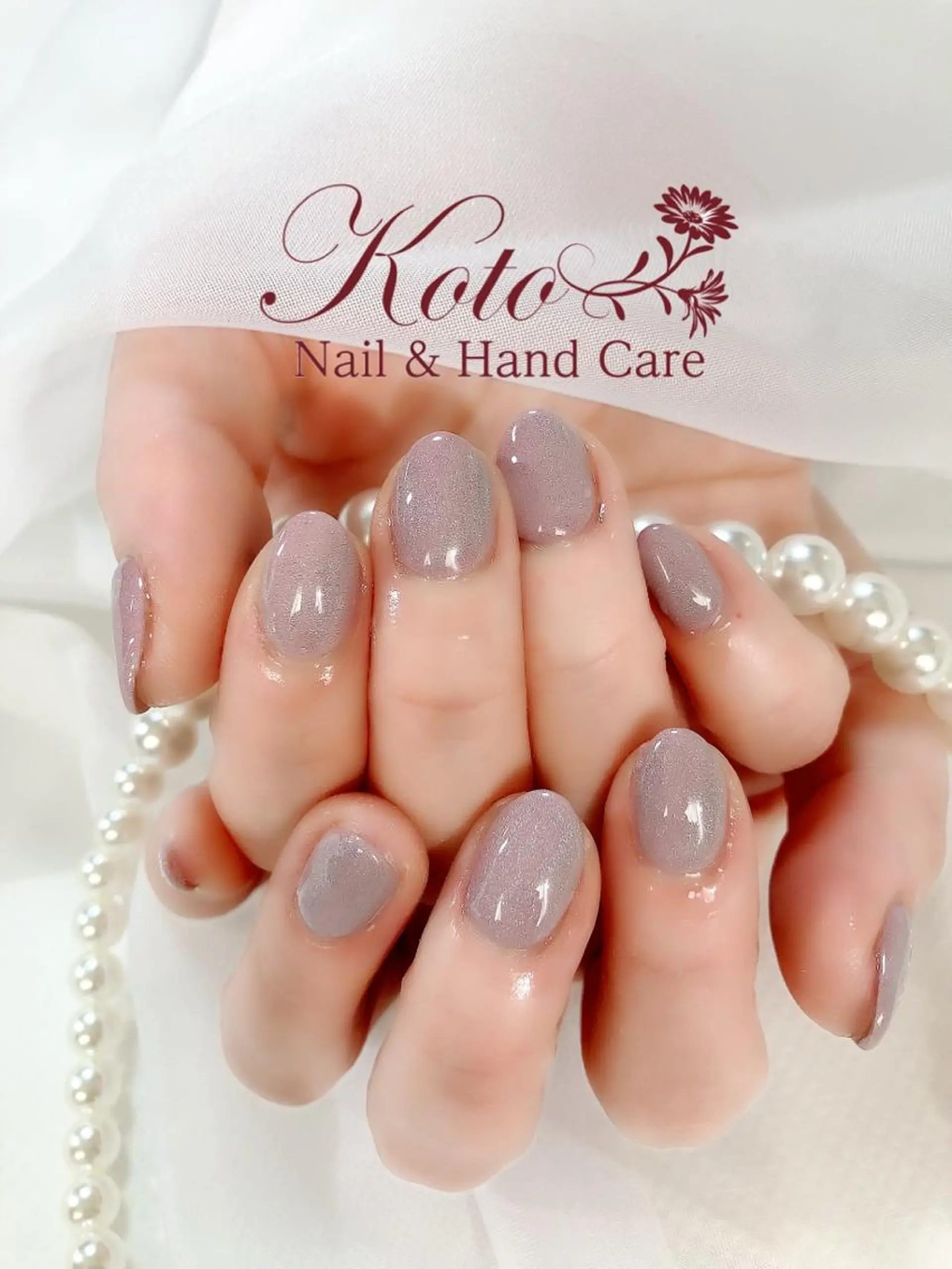 ネイル 長さ出し フットネイル フレンチネイル ジェルネイル 韓国ネイル Risa ネイルサロンKOTOのネイルデザイン