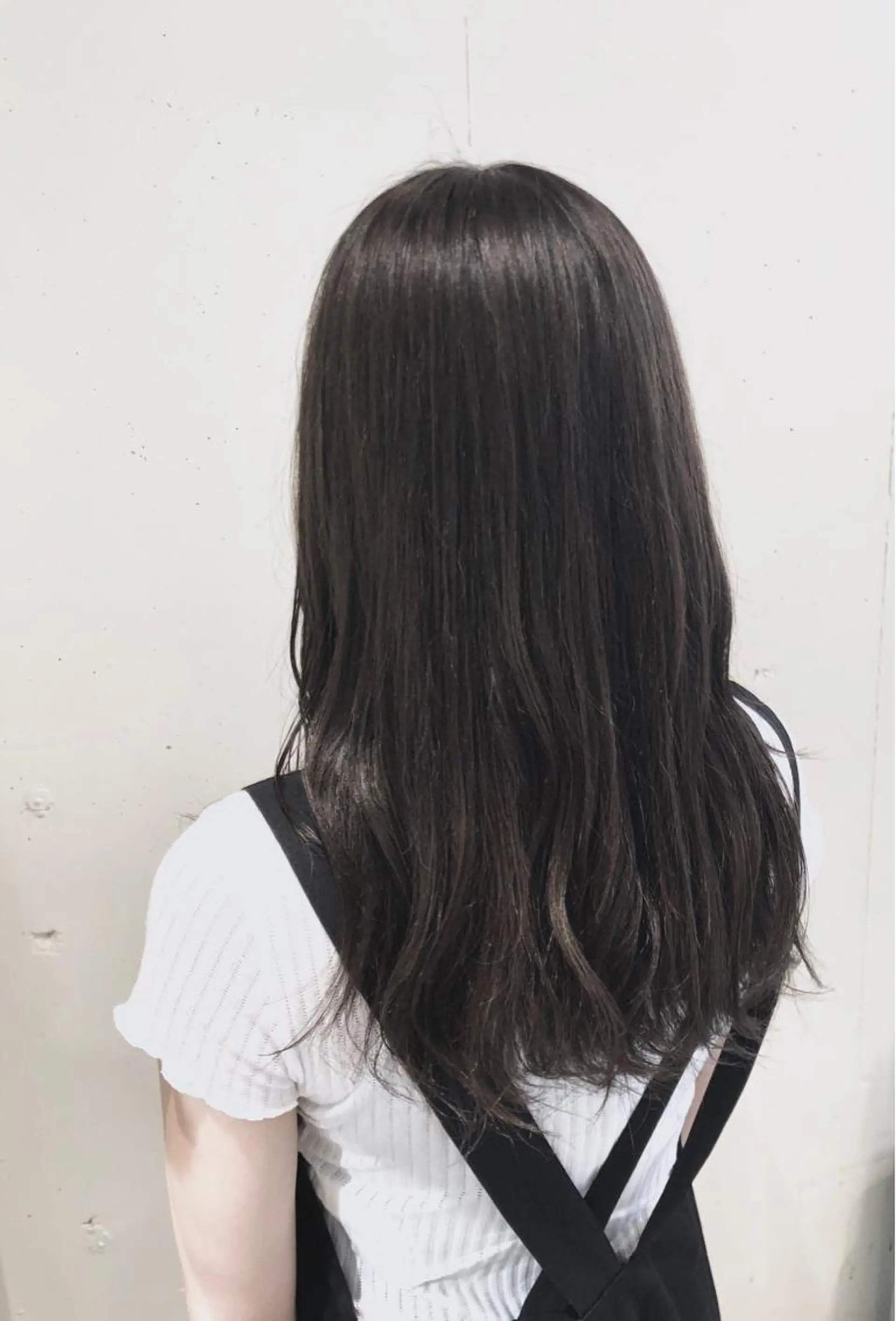 セミロング カラー パーマ ヘアアレンジ ブリーチ 透明感カラー グラデーションカラー グレージュ ハイライトカラー 【ツヤ髪美容師】 ツダケイスケのヘアスタイル