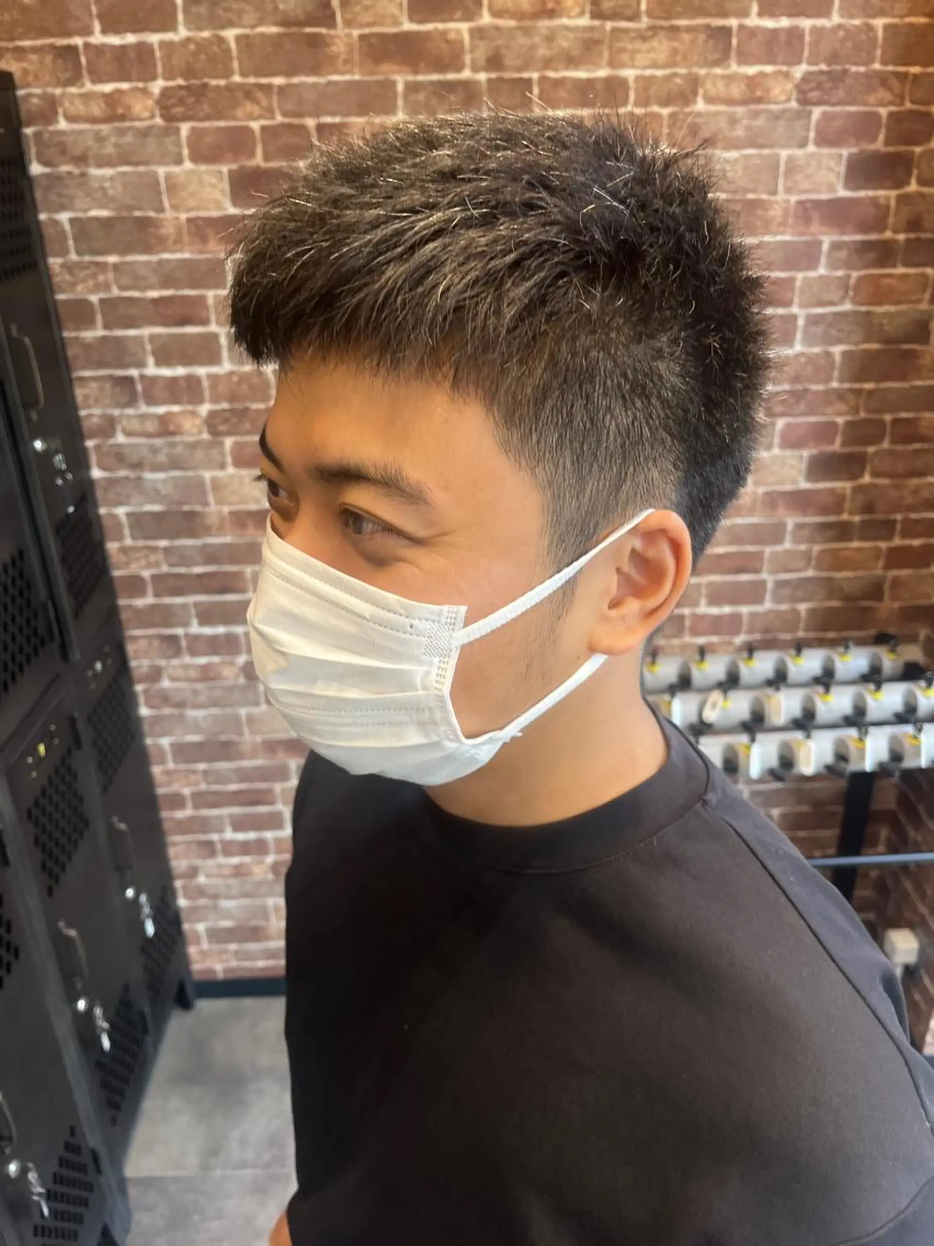 ショート カラー パーマ ヘアアレンジ メンズ キッズ ネイル マツエク・マツパ アイブロウ メンズパーマ ブラウンカラー ケアカラー 透明感カラー ピンクカラー カット 久木原 ゆりのヘアスタイル