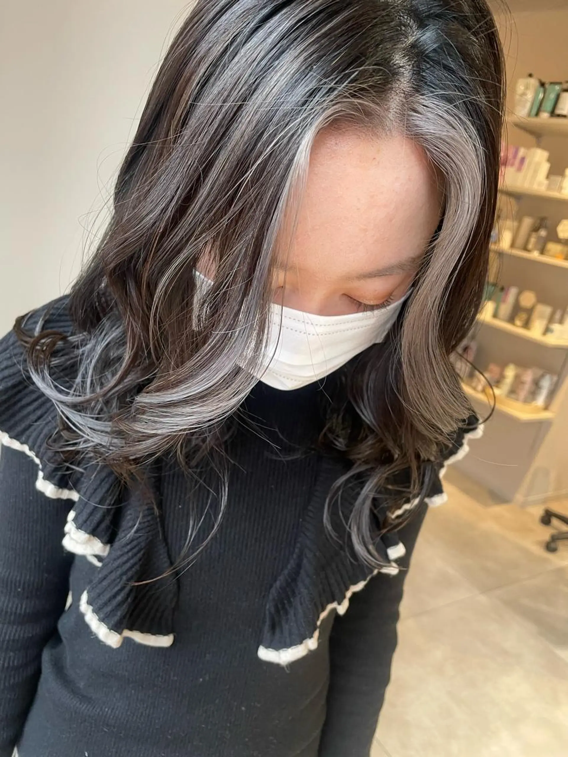 ミディアム カラー ブリーチ👩‍🦳/ ‪✂︎MANAMIのヘアスタイル