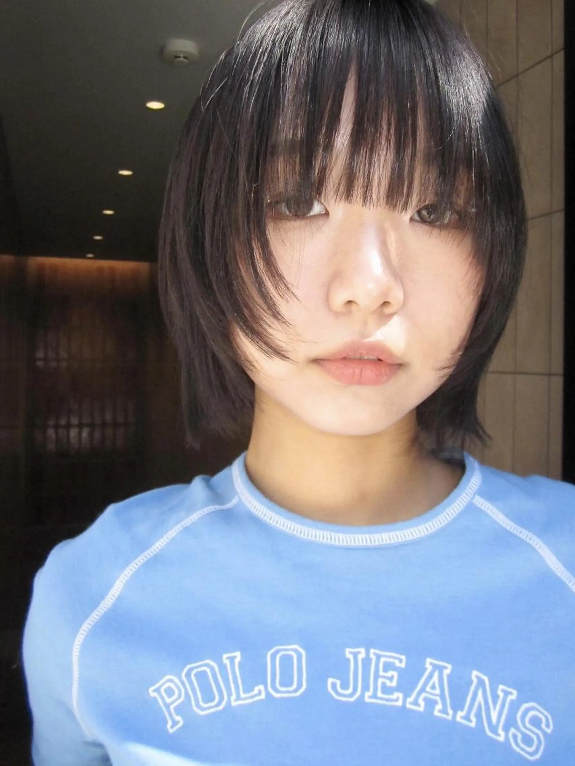 ミディアム カラー パーマ ショートボブ ミディアムパーマ アディクシーカラー ブリーチ ケアブリーチ カット ヘアカラー トリートメント CEINE OURのヘアスタイル