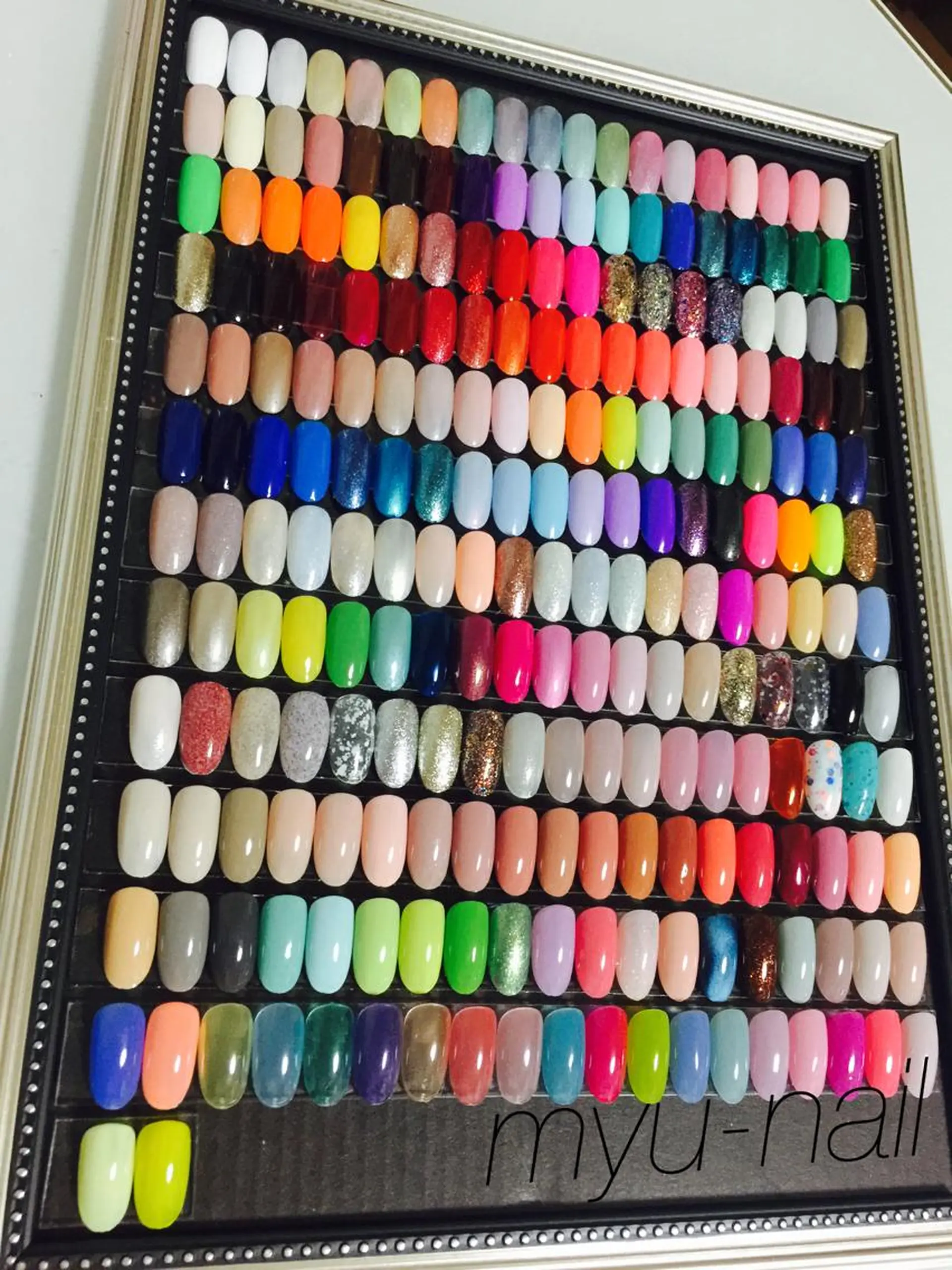 ネイル ラメ(グリッター) ホームサロン myu-nailのネイルデザイン